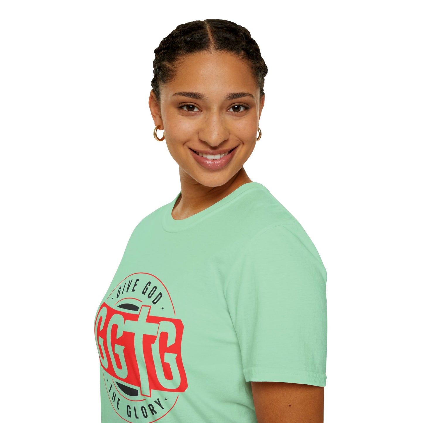 Inspirational Unisex T-Shirt - "Give God The Glory" & "Tell Your Story"