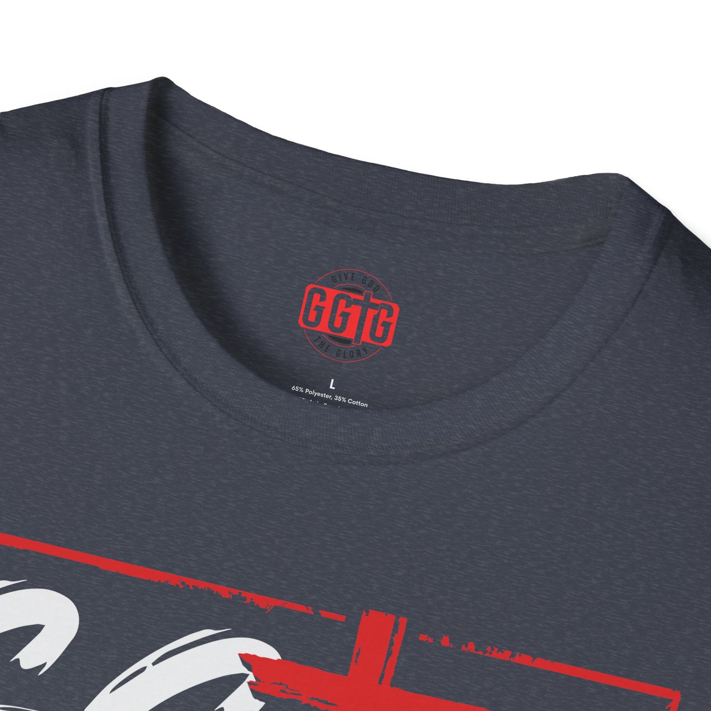 Unisex Softstyle T-Shirt  Inspirational - "Give God the Glory" & "Tell Your Story"