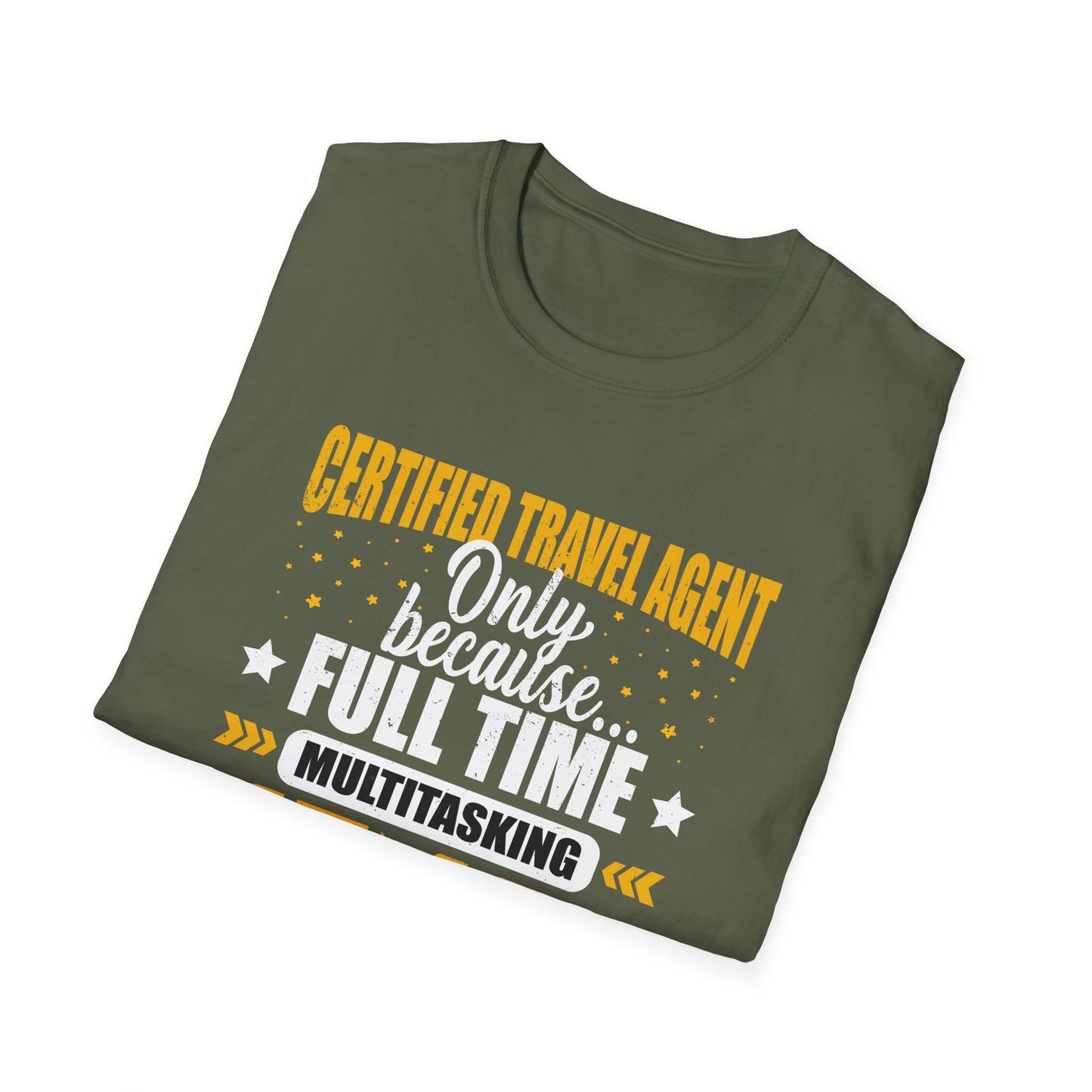 Travel Agent T-Shirt — "Ninja - Travel Agent" Graphic Tee