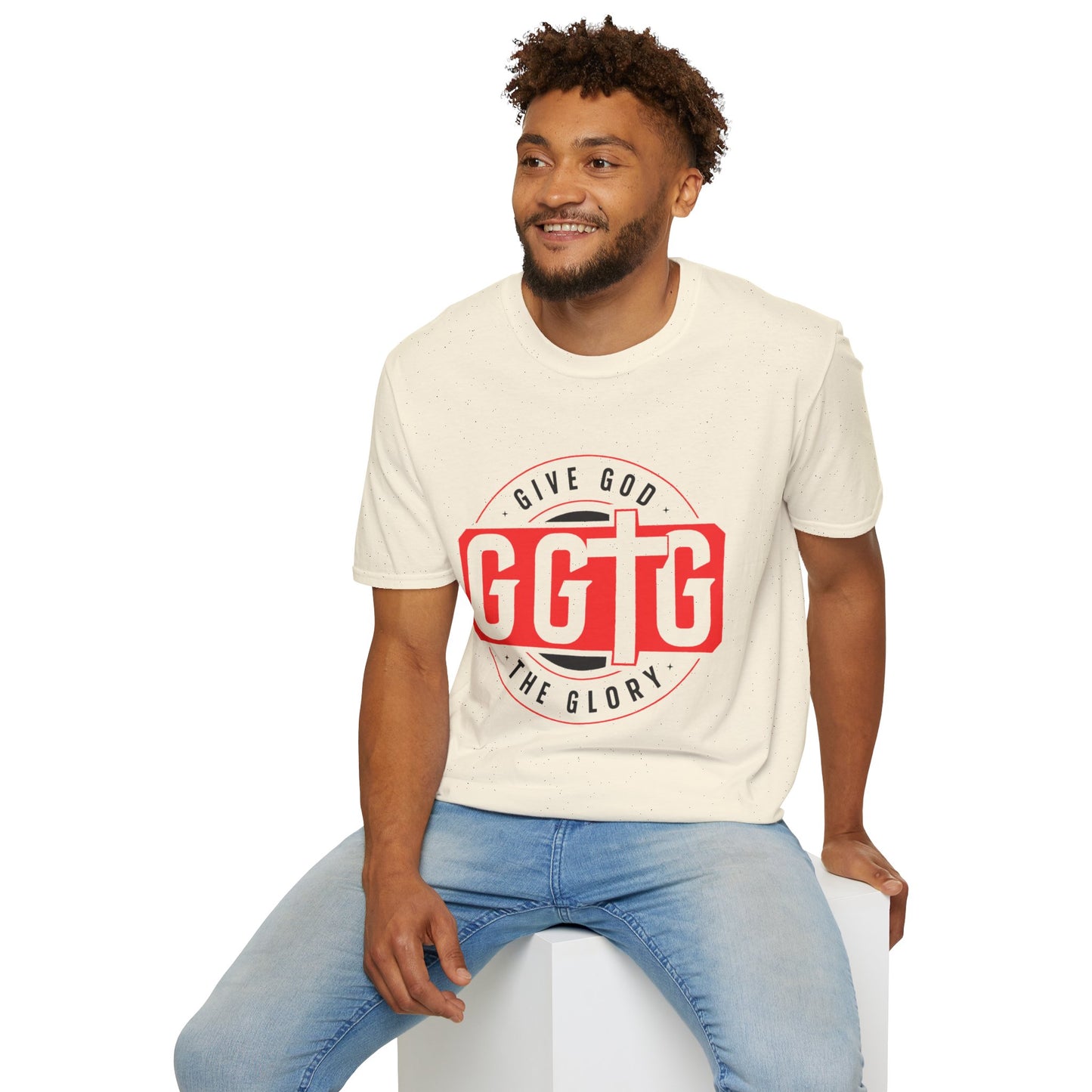 Inspirational Unisex T-Shirt - "Give God The Glory" & "Tell Your Story"