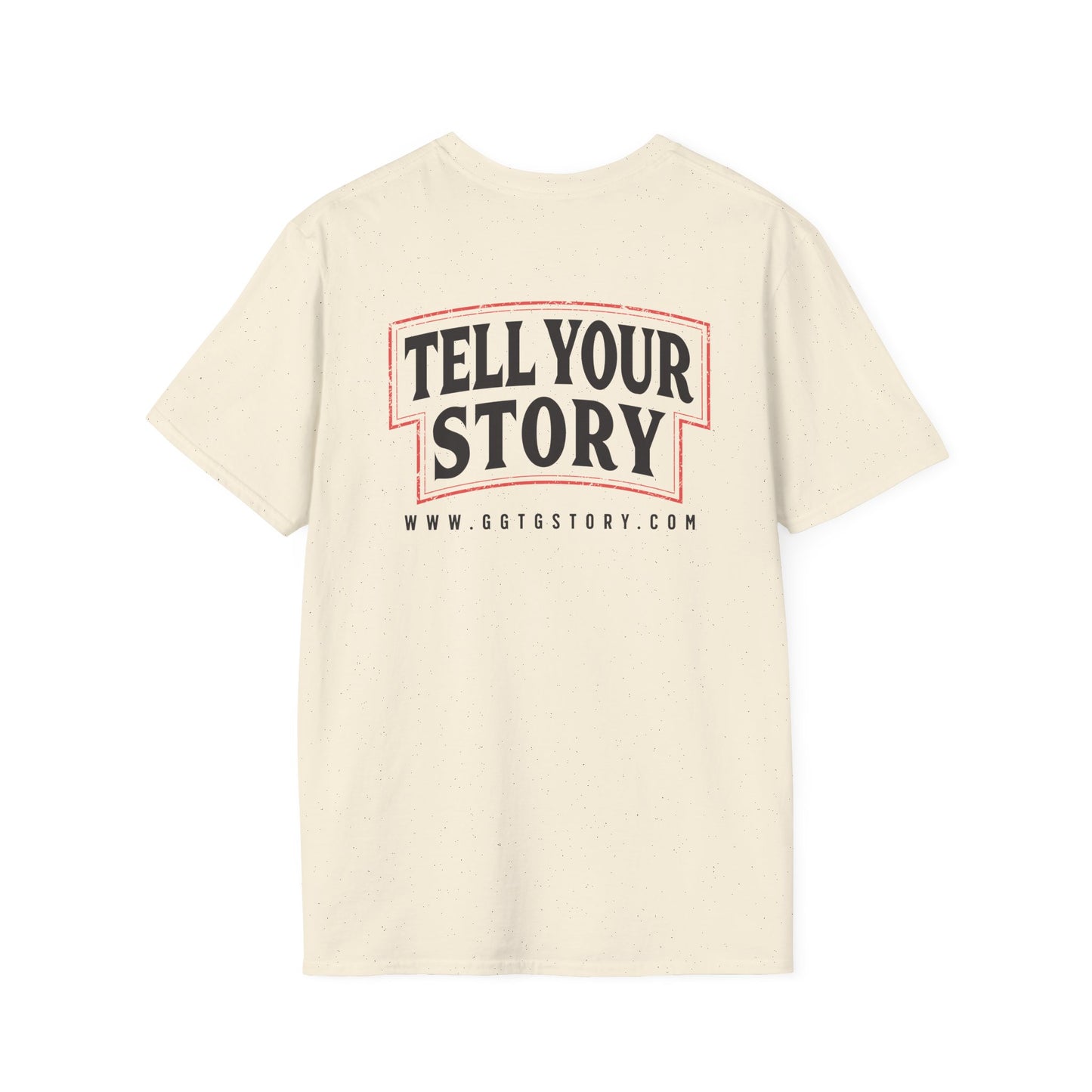 Unisex Inspirational T-Shirt - 'Give God the Glory' & 'Tell Your Story'