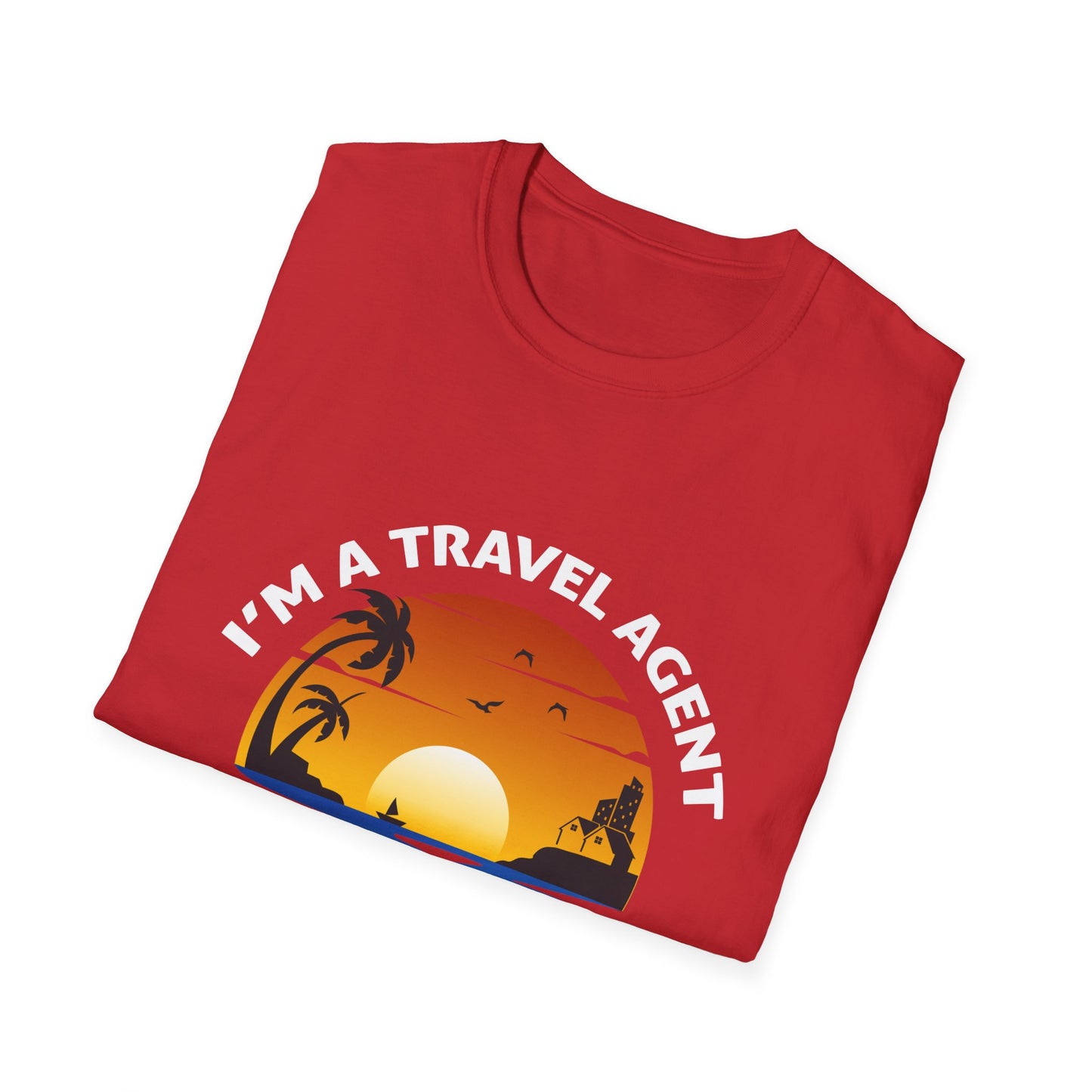 Travel Agent T-Shirt — "Super Power - Travel Agent" Graphic Tee