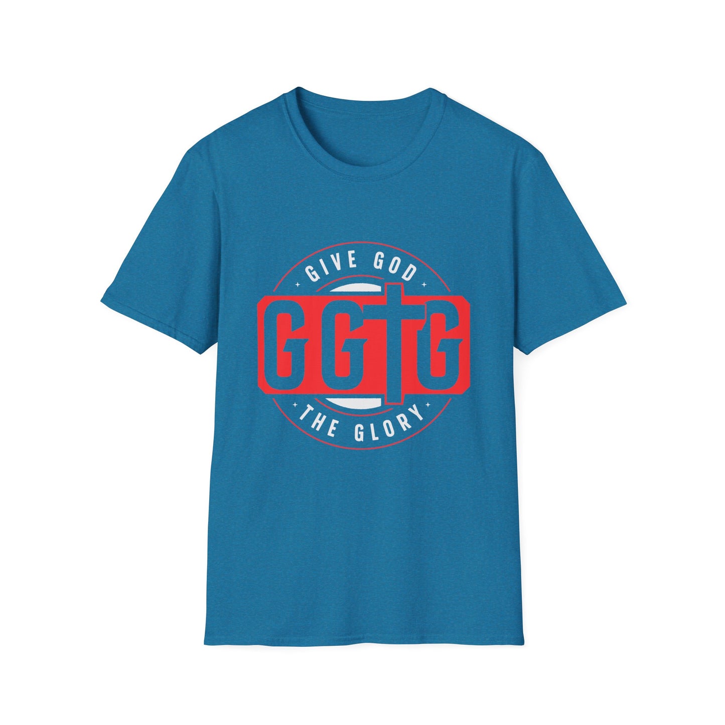 Unisex Softstyle T-Shirt - 'Give God the Glory & Tell Your Story' Inspirational Tee