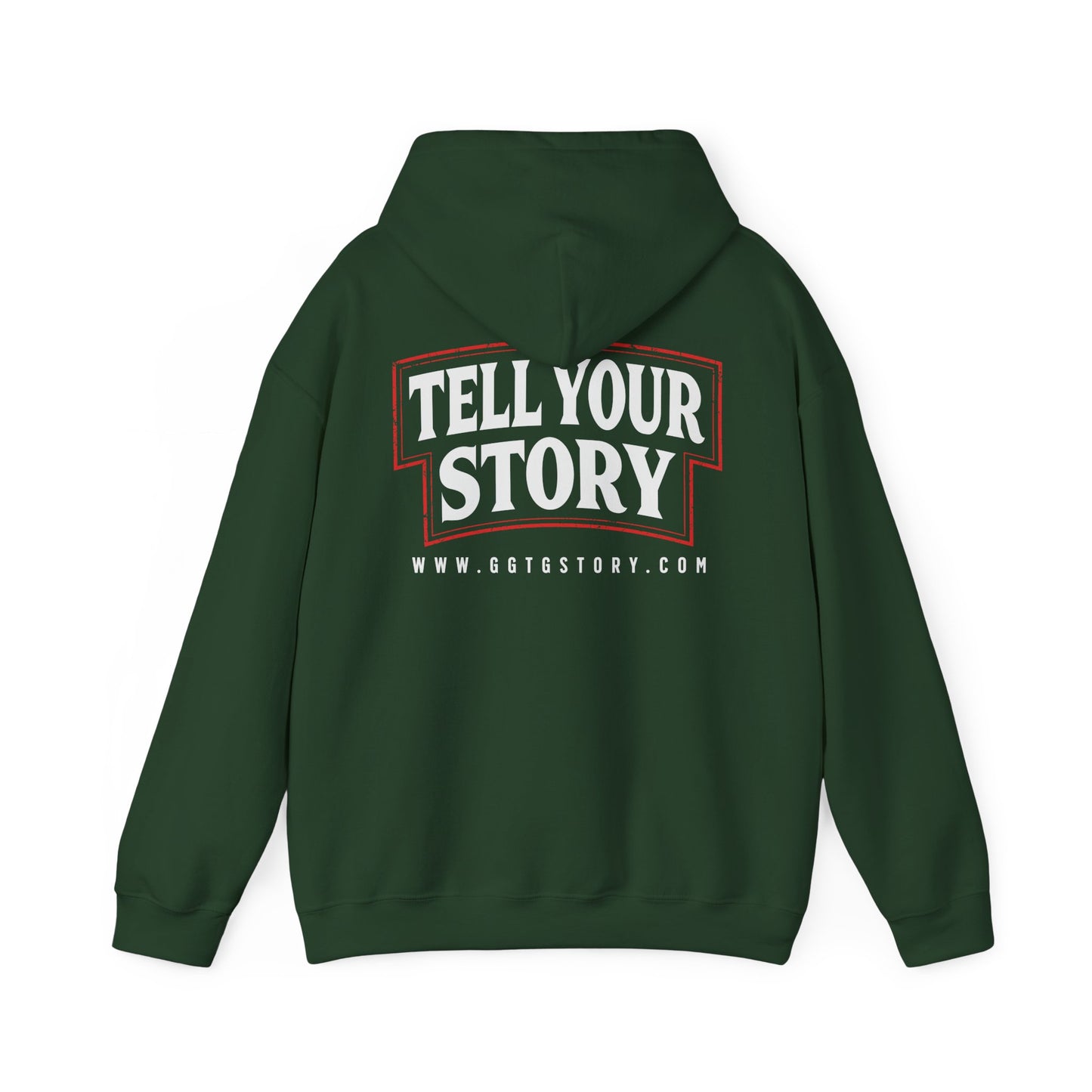 Give God the Glory Unisex Hooded Sweatshirt - Inspirational Comfort Wear