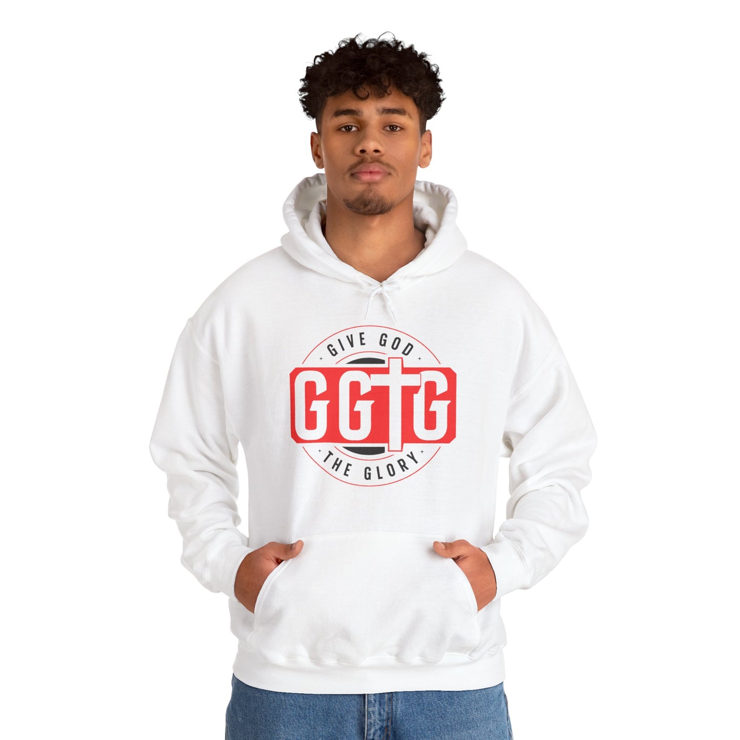 Inspirational Unisex Hoodie - "Give Good The Glory" & "Tell Your Story" Design