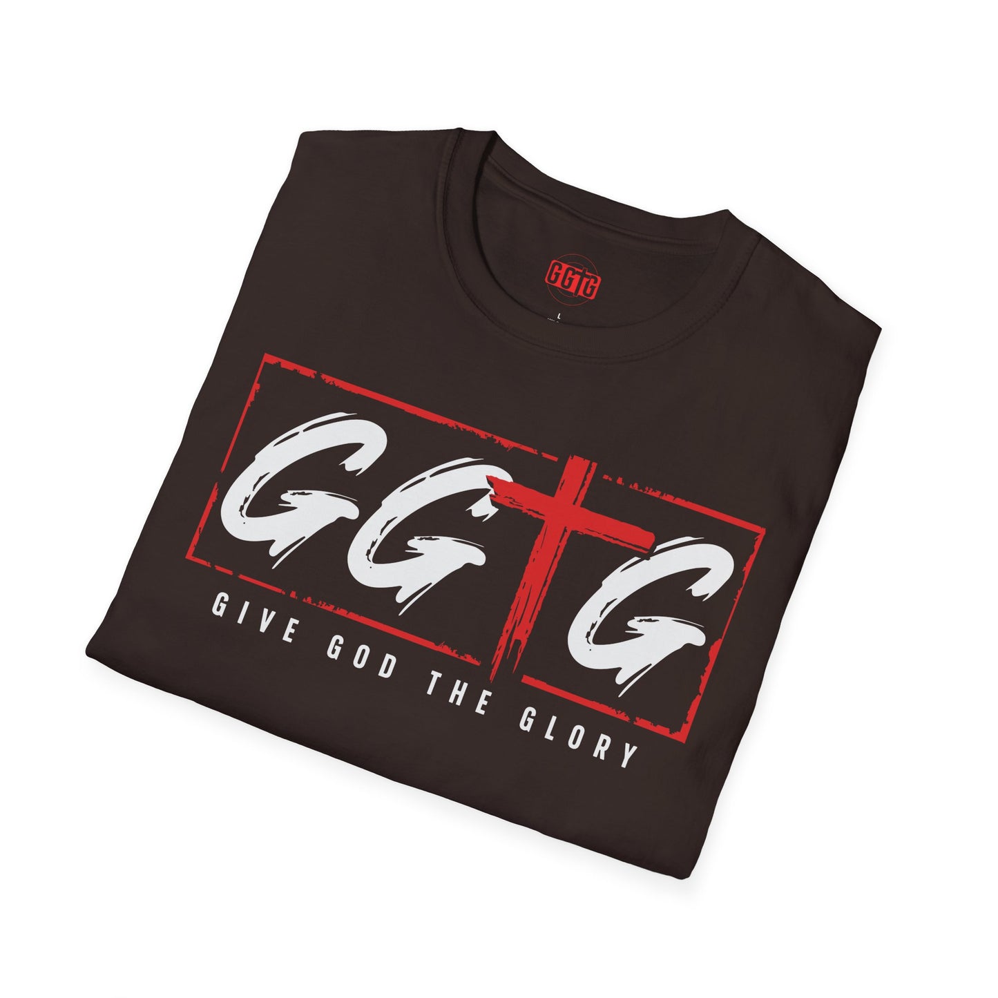 Unisex Softstyle T-Shirt  Inspirational - "Give God the Glory" & "Tell Your Story"