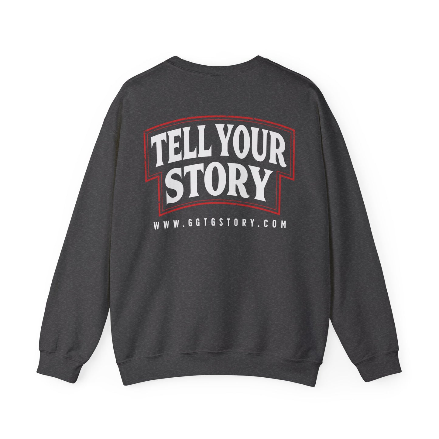 Christian Motivational Crewneck Sweatshirt - 'Give God the Glory'
