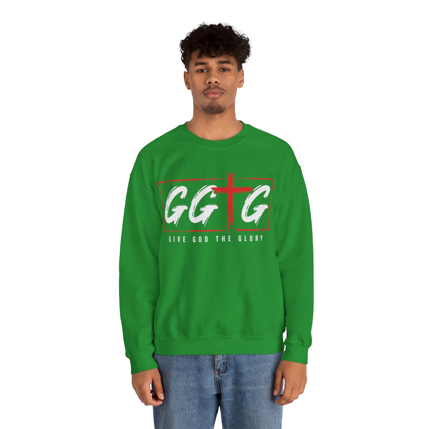 Inspiring Unisex Crewneck Sweatshirt - "Tell Your Story" Design