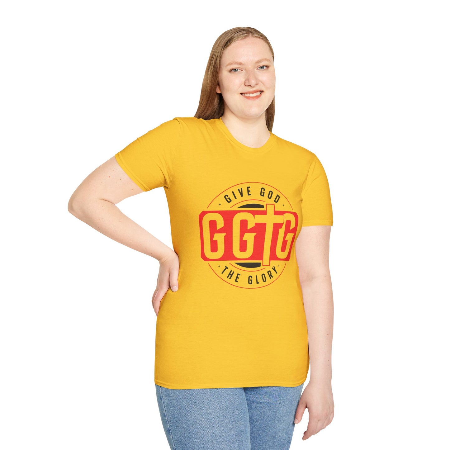 Inspirational Unisex T-Shirt - "Give God The Glory" & "Tell Your Story"