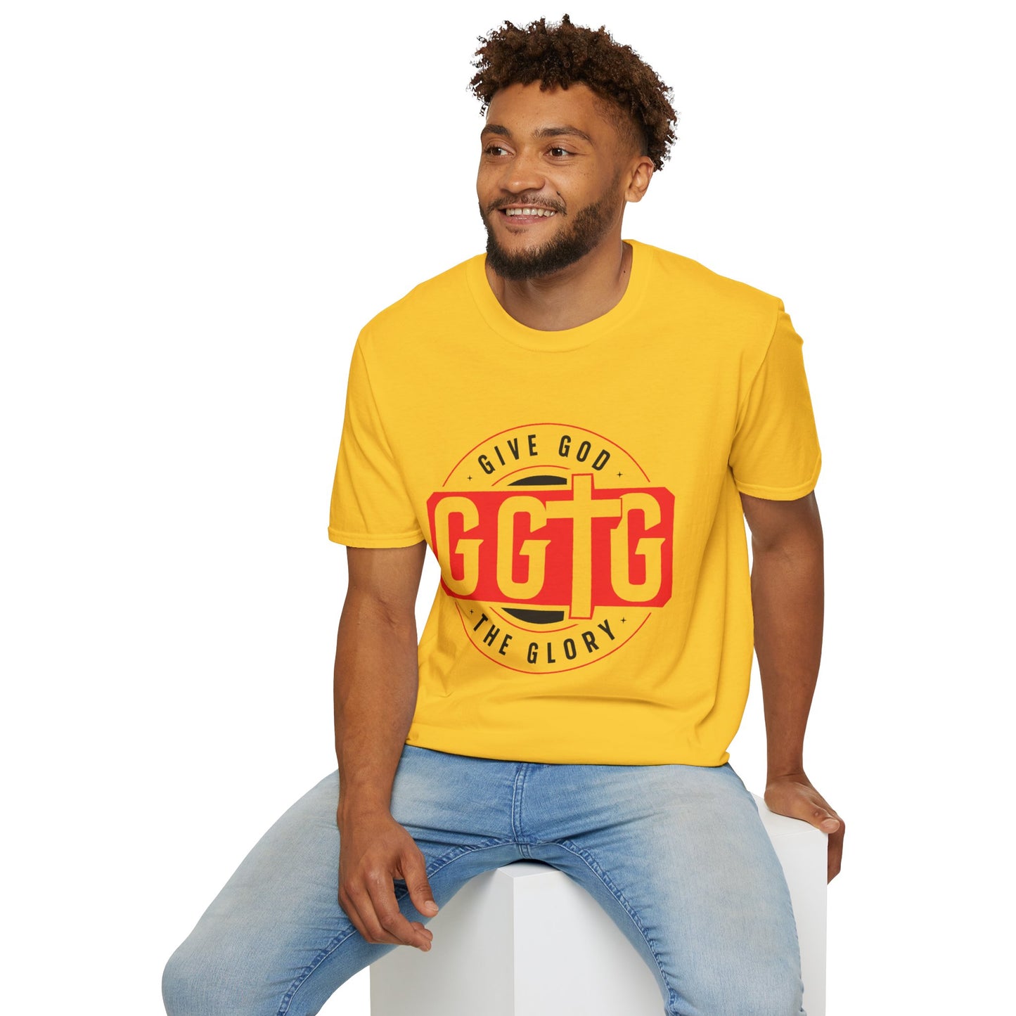 Inspirational Unisex T-Shirt - "Give God The Glory" & "Tell Your Story"