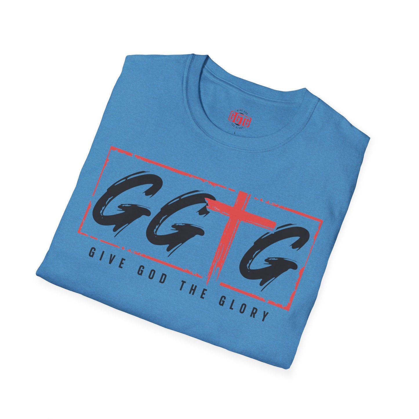 Unisex Inspirational T-Shirt - 'Give God the Glory' & 'Tell Your Story'