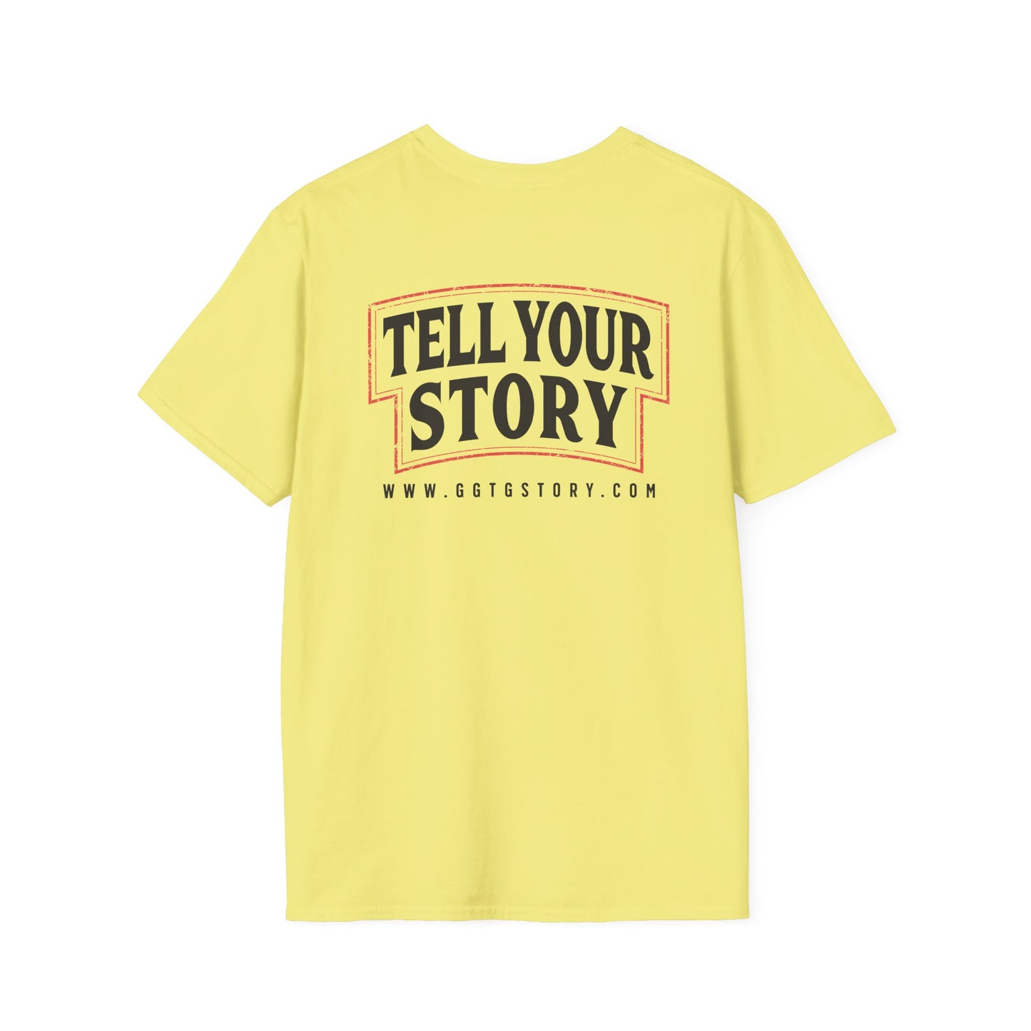 Inspirational Unisex T-Shirt - "Give God The Glory" & "Tell Your Story"