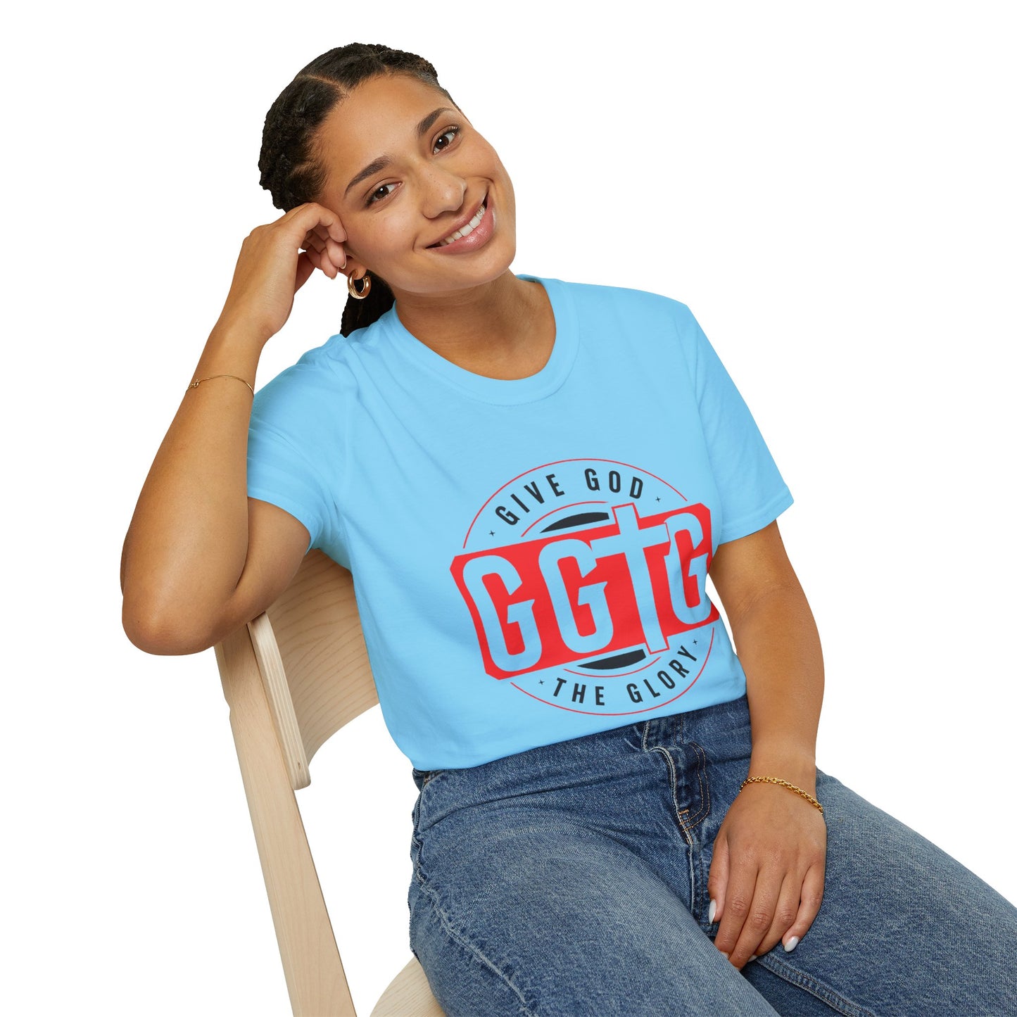 Inspirational Unisex T-Shirt - "Give God The Glory" & "Tell Your Story"