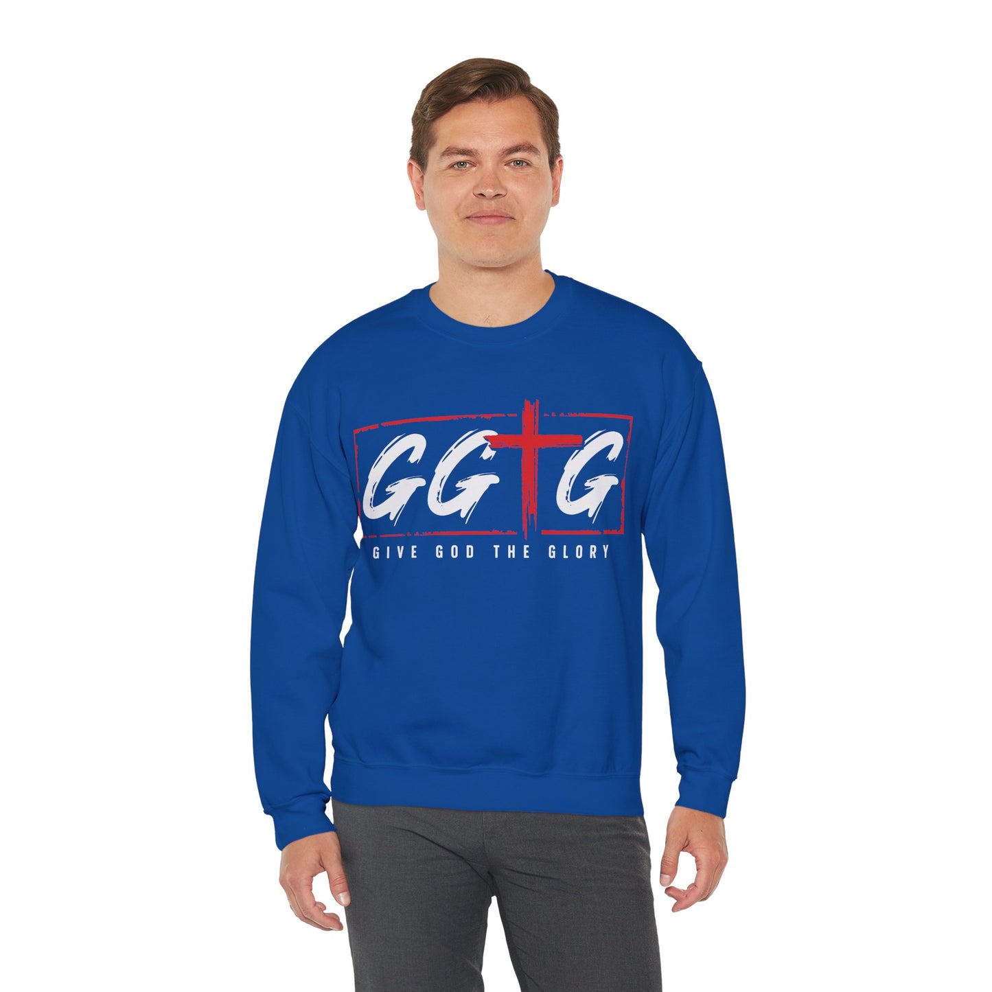 Inspiring Unisex Crewneck Sweatshirt - "Tell Your Story" Design
