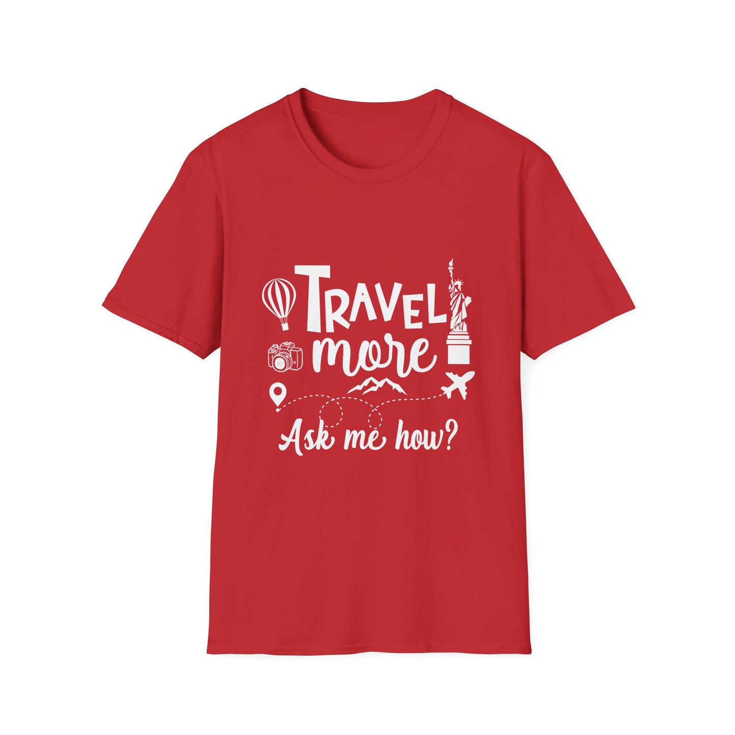 Travel Agent T-Shirt — " Travel More Travel Agent" Graphic Tee