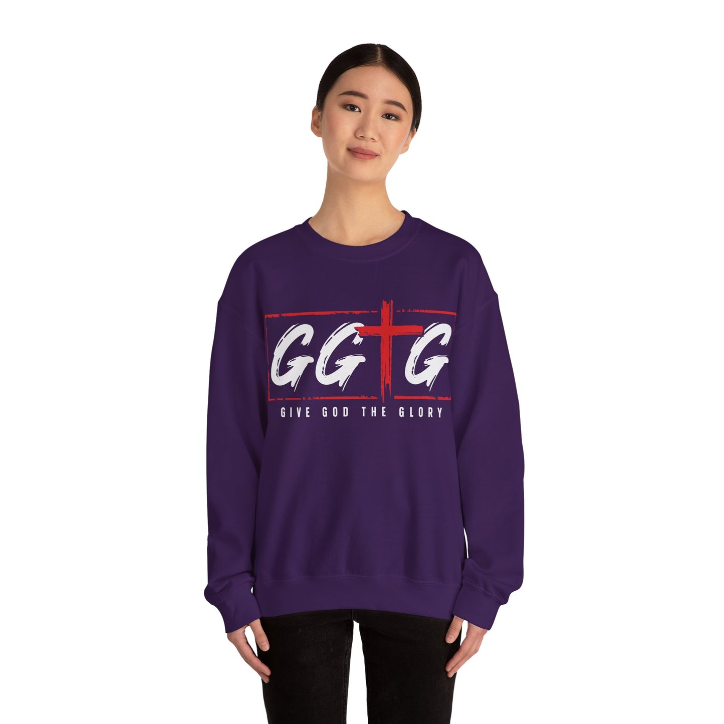 Inspiring Unisex Crewneck Sweatshirt - "Tell Your Story" Design