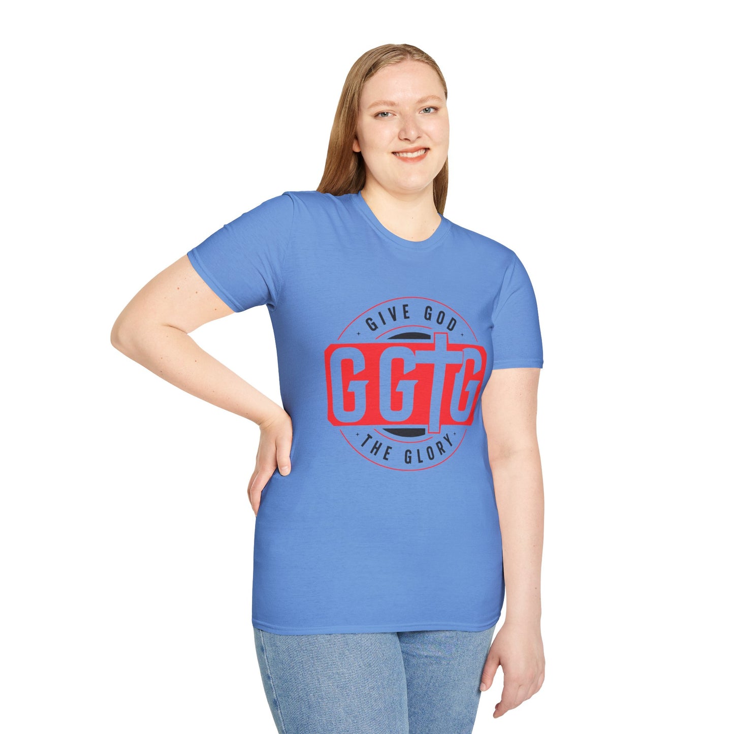 Inspirational Unisex T-Shirt - "Give God The Glory" & "Tell Your Story"