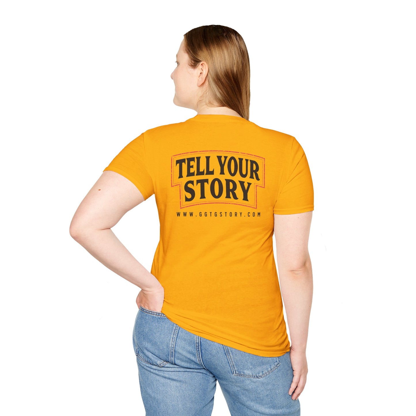 Inspirational Unisex T-Shirt - "Give God The Glory" & "Tell Your Story"