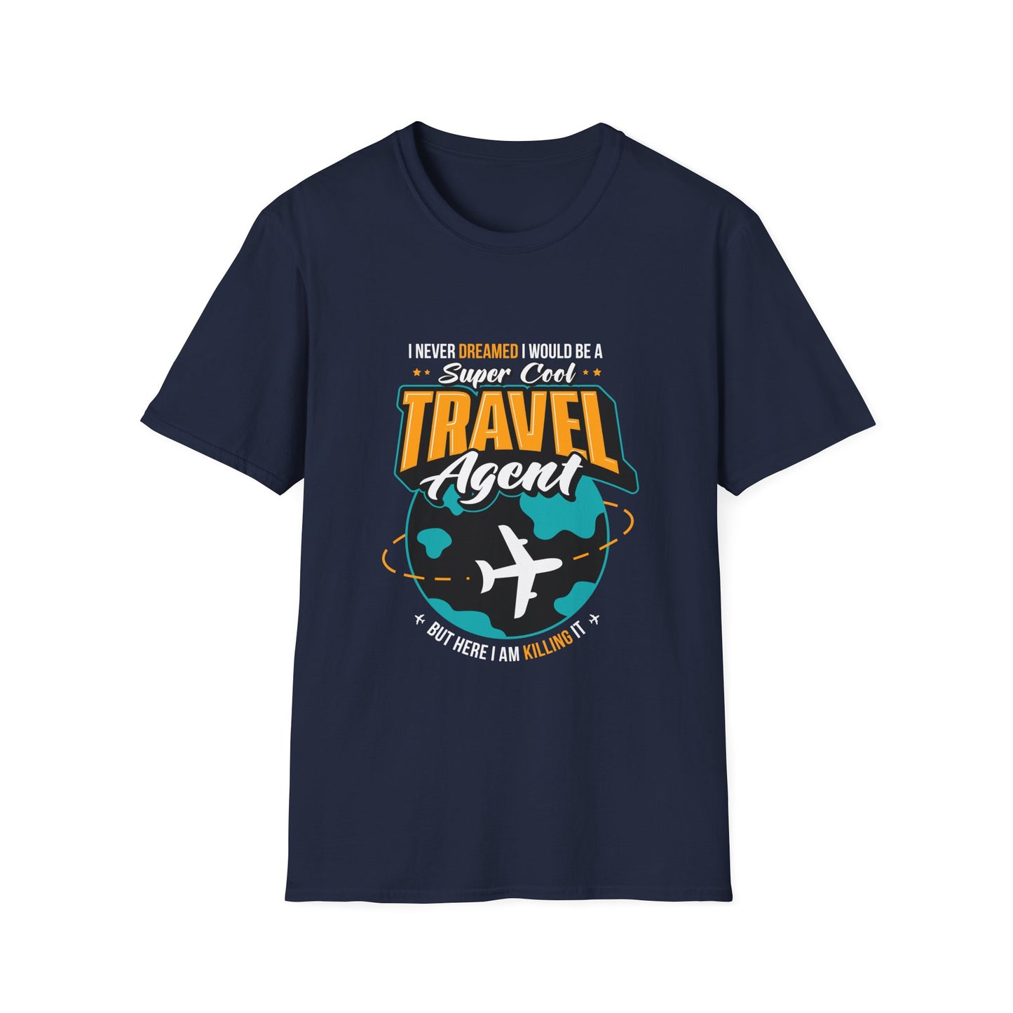 Travel Agent T-Shirt — "Super Cool Travel Agent" Graphic Tee