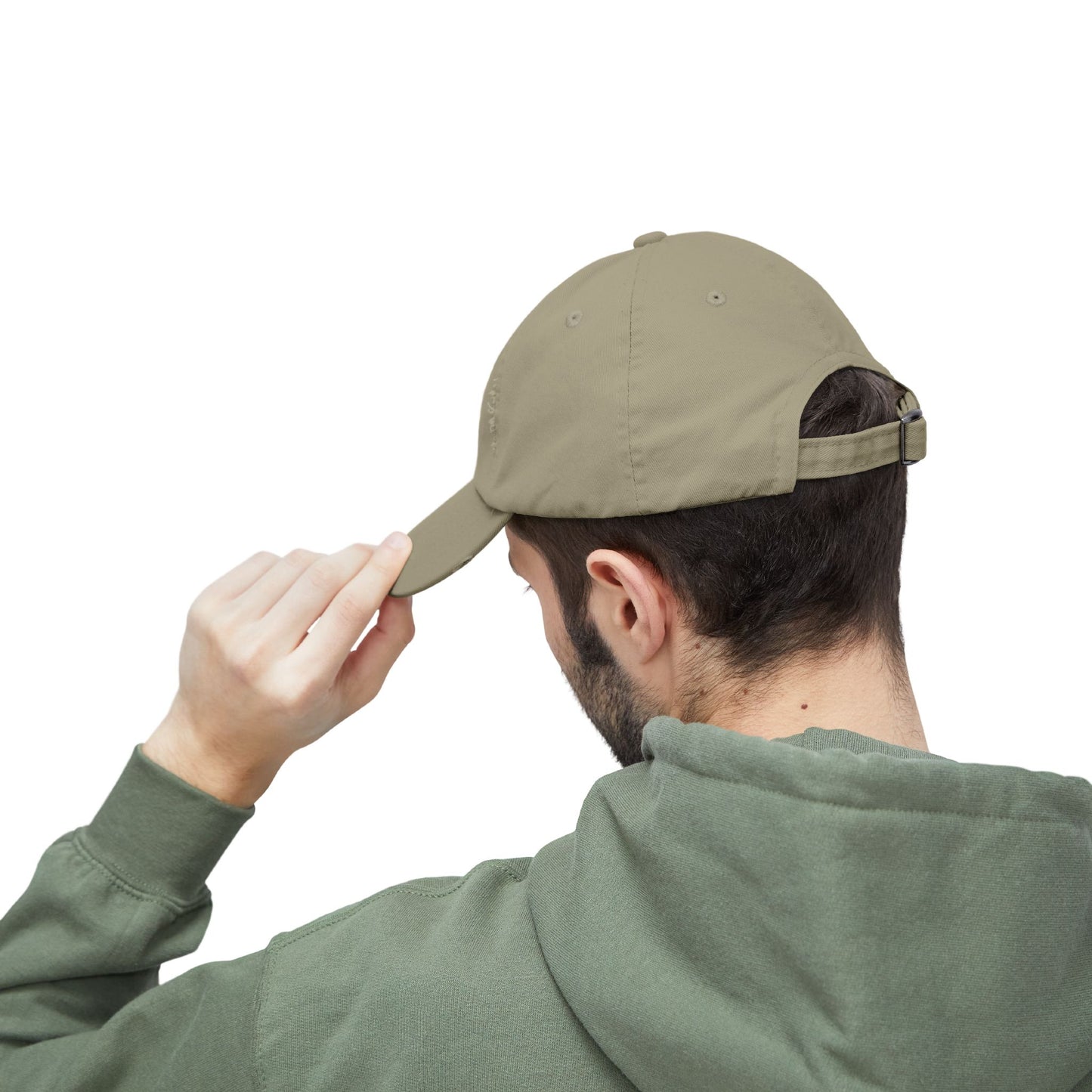 Unisex Distressed Cap - "Give God The Glory" Statement Hat