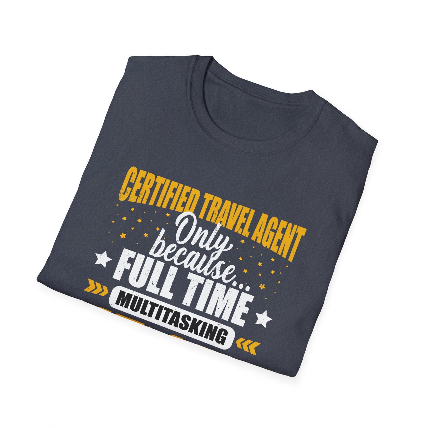 Travel Agent T-Shirt — "Ninja - Travel Agent" Graphic Tee