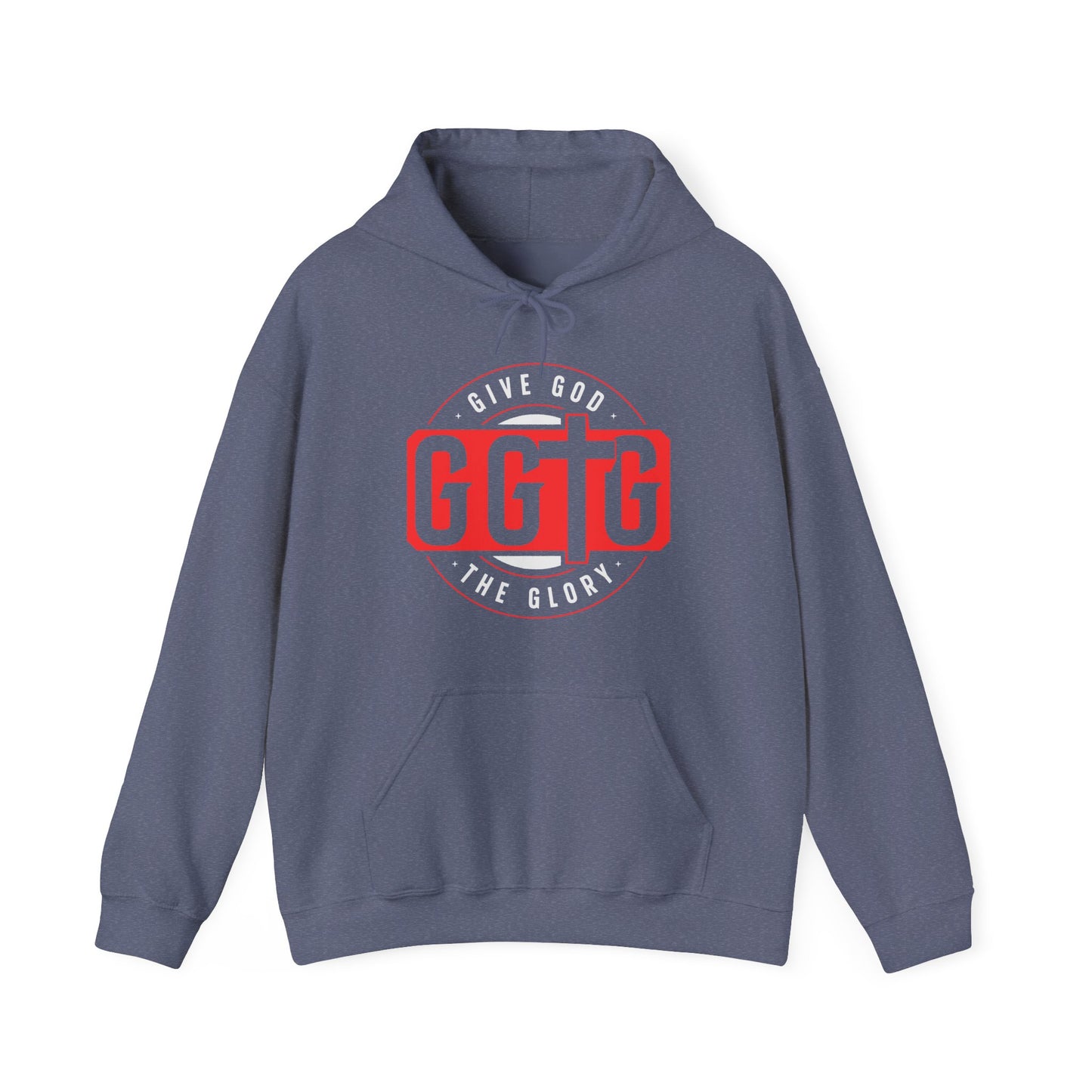 Give God the Glory Unisex Hooded Sweatshirt - Inspirational Comfort Wear