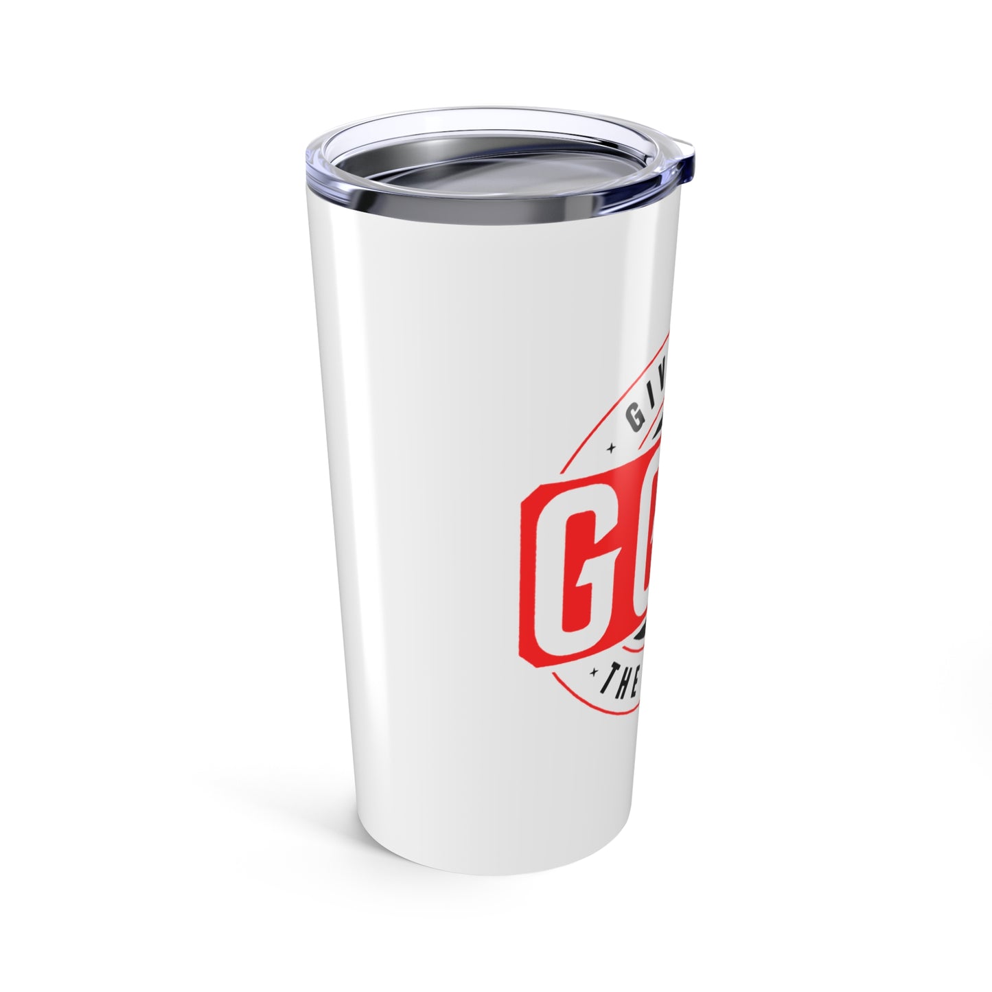 20oz Inspirational  Tumbler - Give God the Glory - Tell Your Story Travel Mug