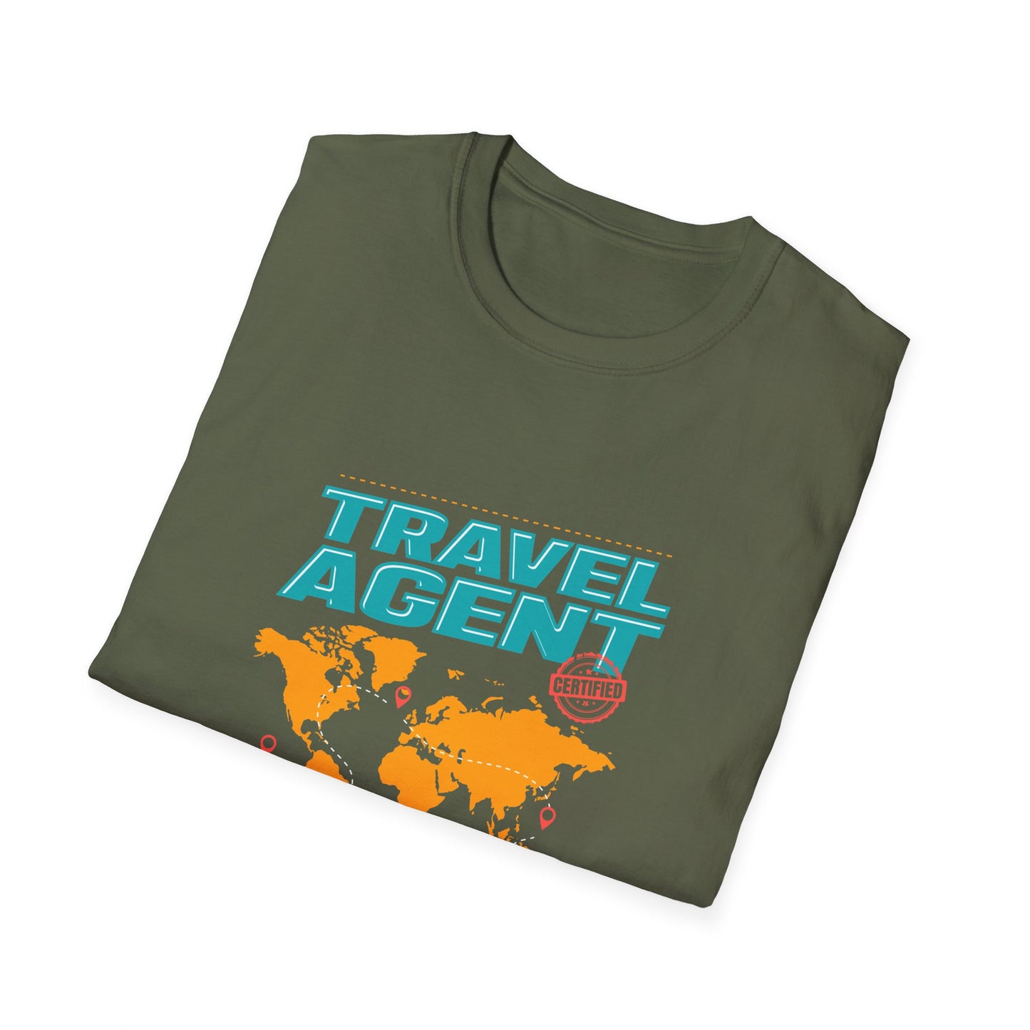 Travel Agent T-Shirt — " Freakin Awesome Travel Agent" Graphic Tee