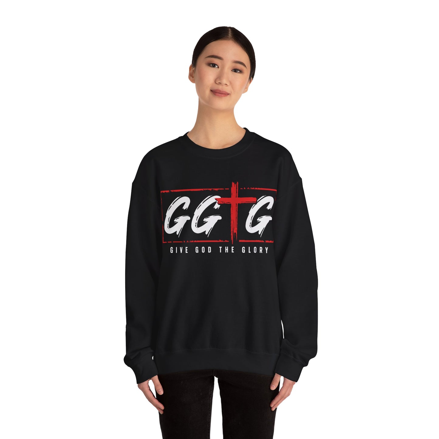 Inspiring Unisex Crewneck Sweatshirt - "Tell Your Story" Design