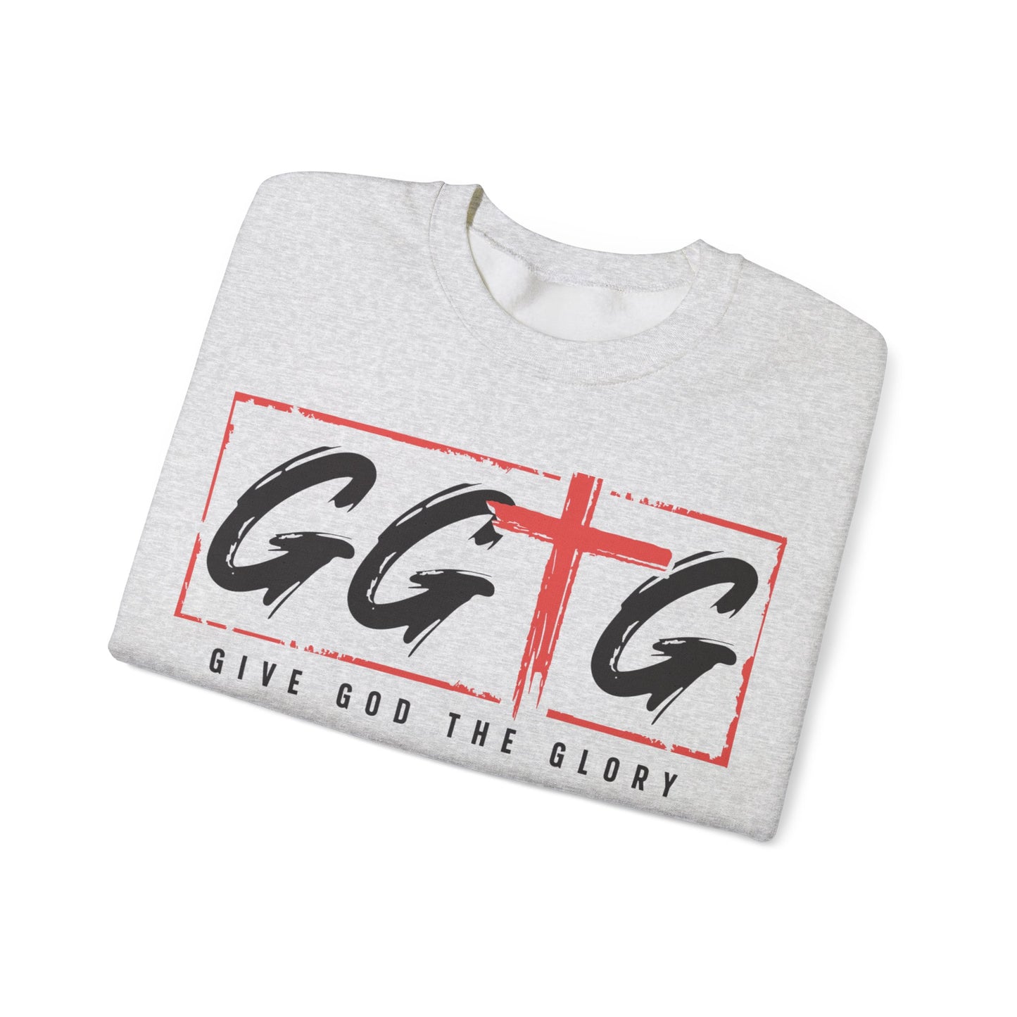 Unisex Crewneck Sweatshirt - "Give God the Glory" & "Tell Your Story" Design