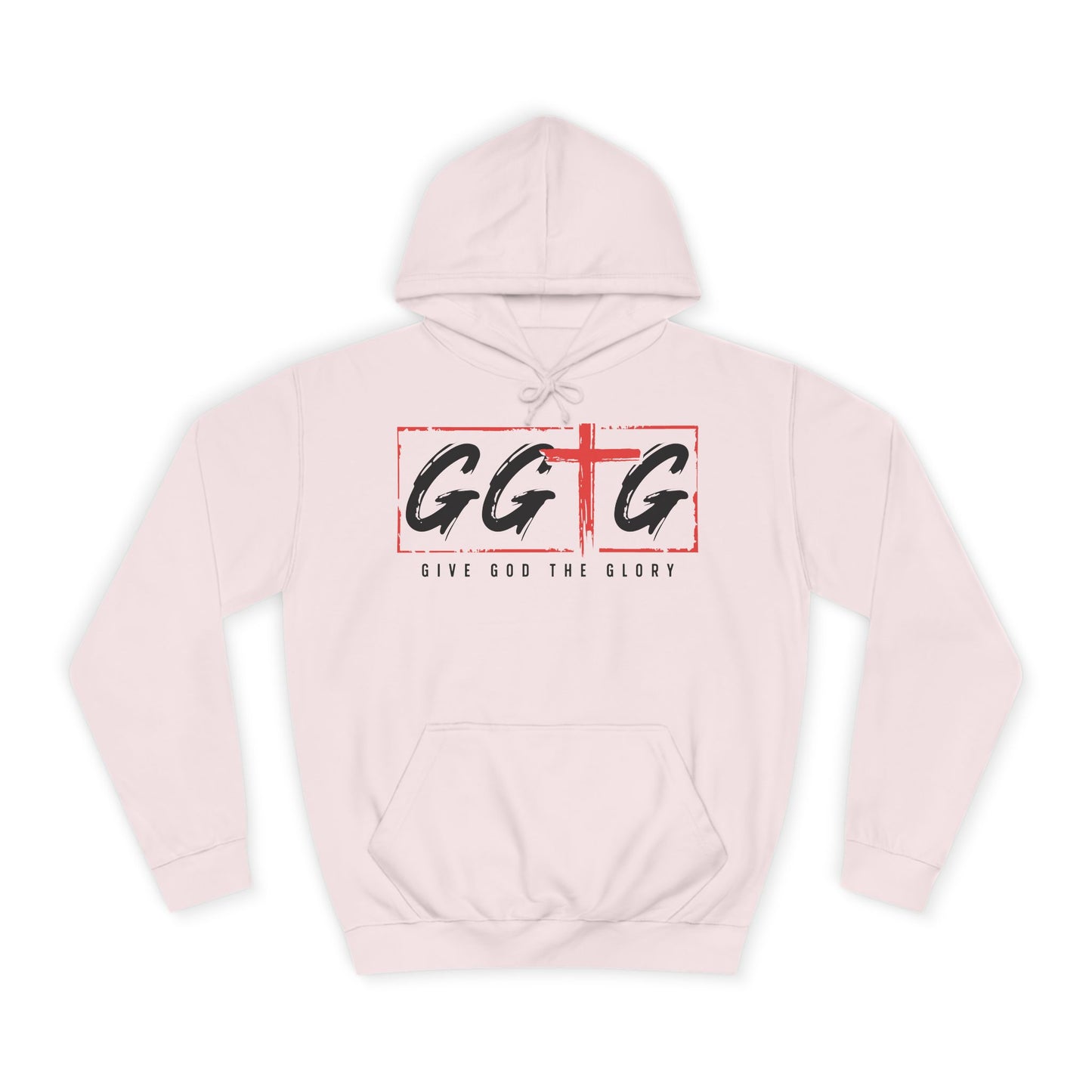 Unisex College Hoodie - Give God The Glory & Tell Your Story