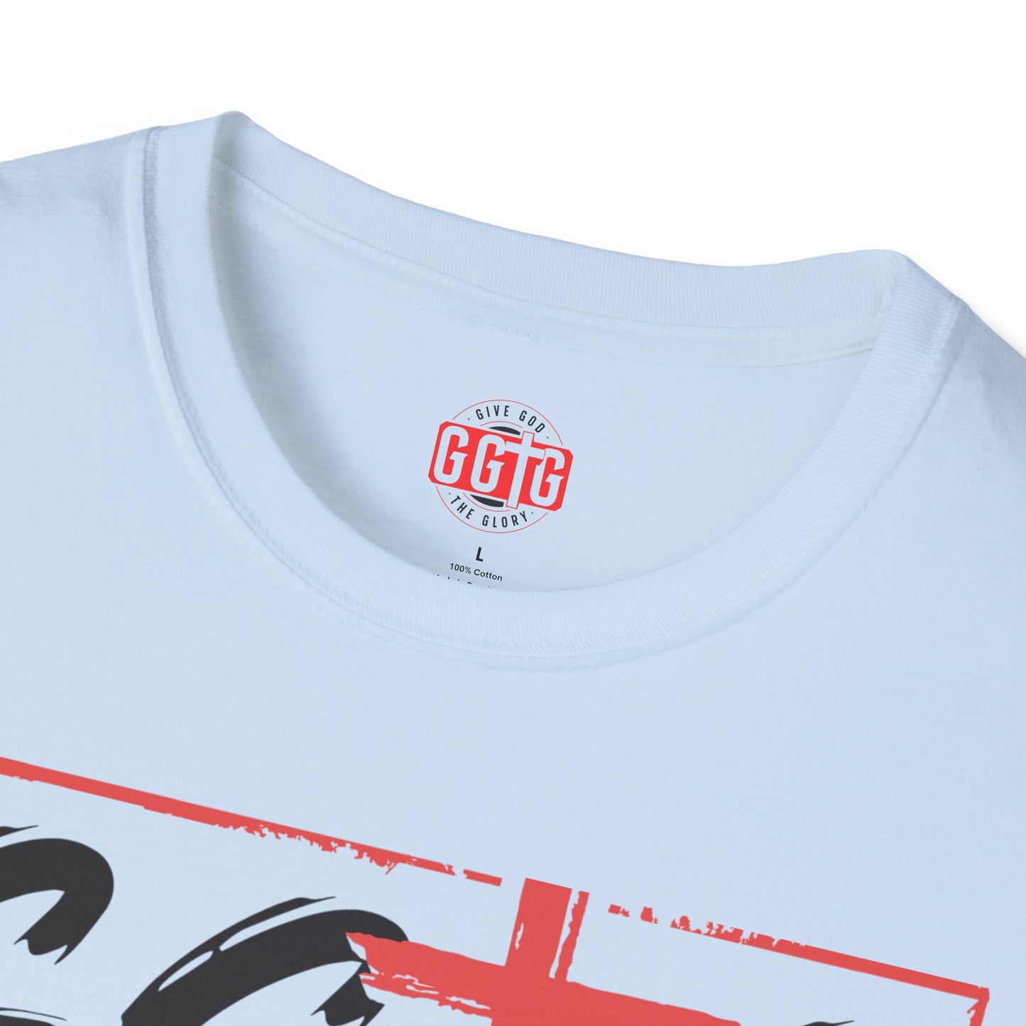 Unisex Inspirational T-Shirt - 'Give God the Glory' & 'Tell Your Story'