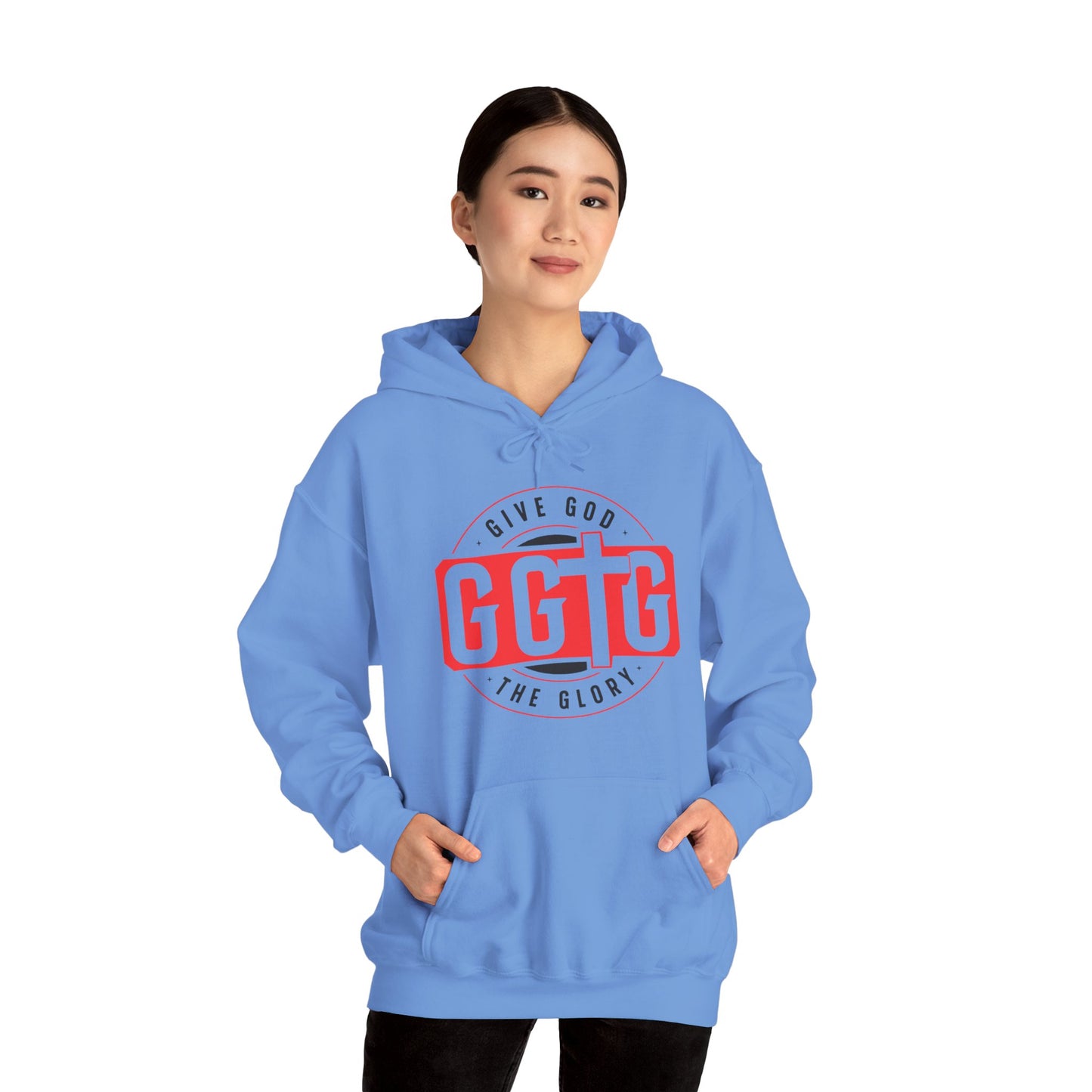 Inspirational Unisex Hoodie - "Give Good The Glory" & "Tell Your Story" Design