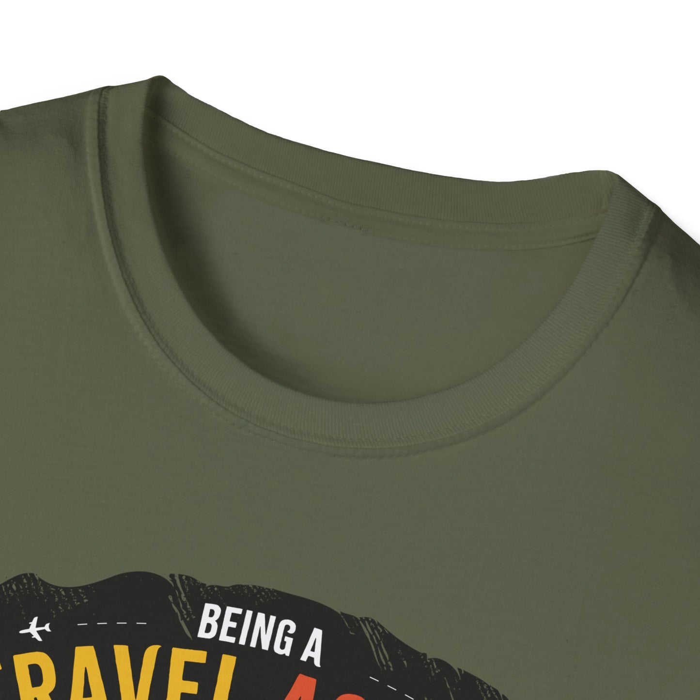 Travel Agent T-Shirt — " Being a Travel Agent is Easy" Graphic Tee
