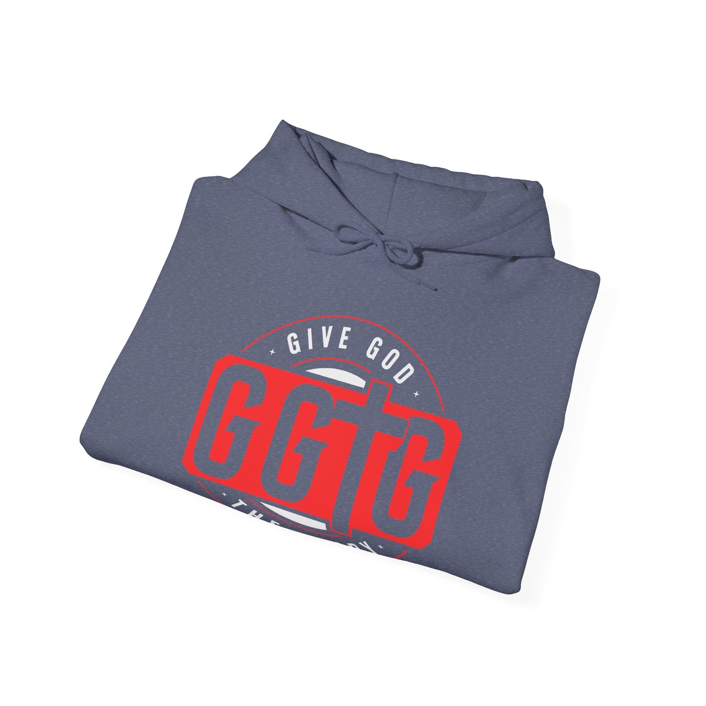 Give God the Glory Unisex Hooded Sweatshirt - Inspirational Comfort Wear