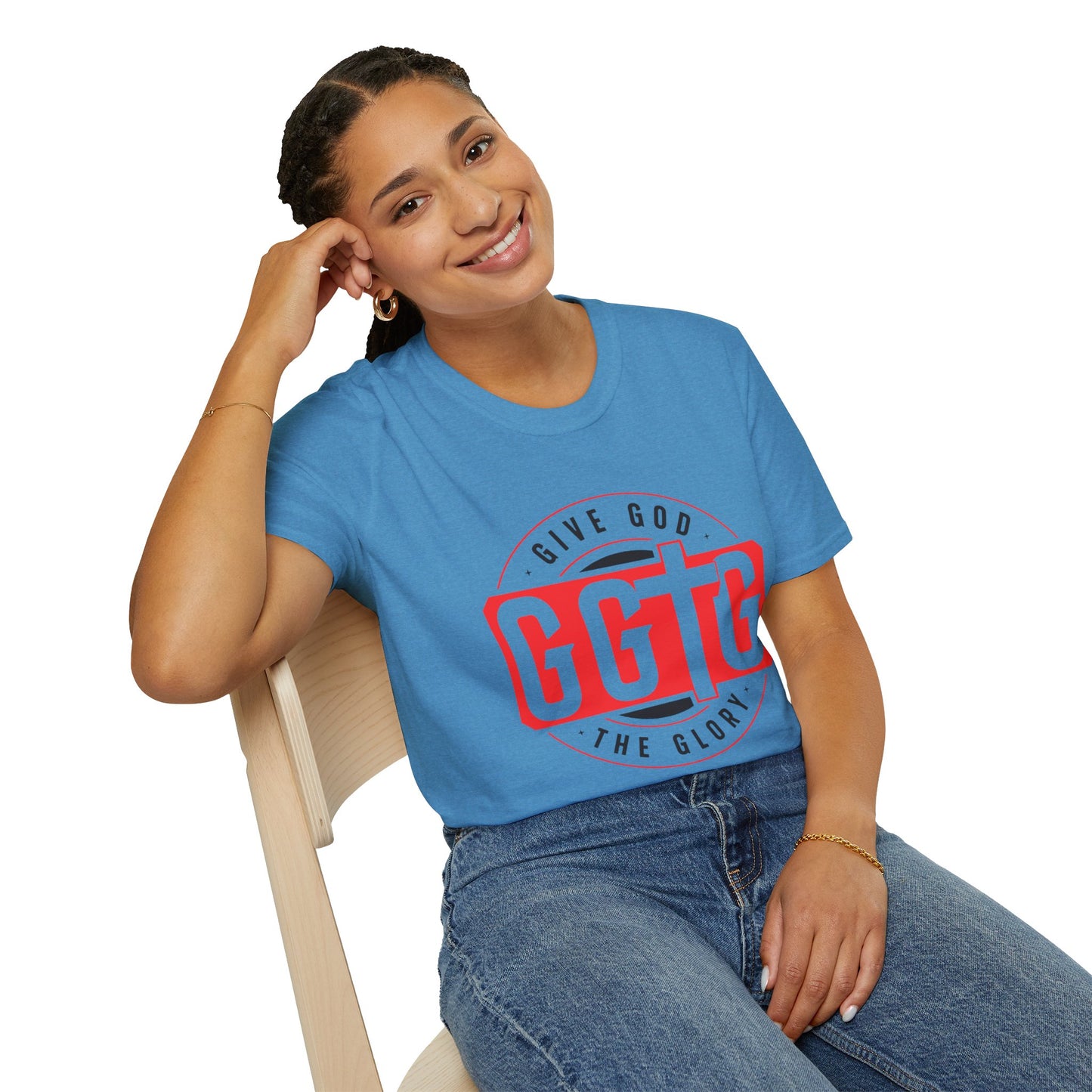 Inspirational Unisex T-Shirt - "Give God The Glory" & "Tell Your Story"