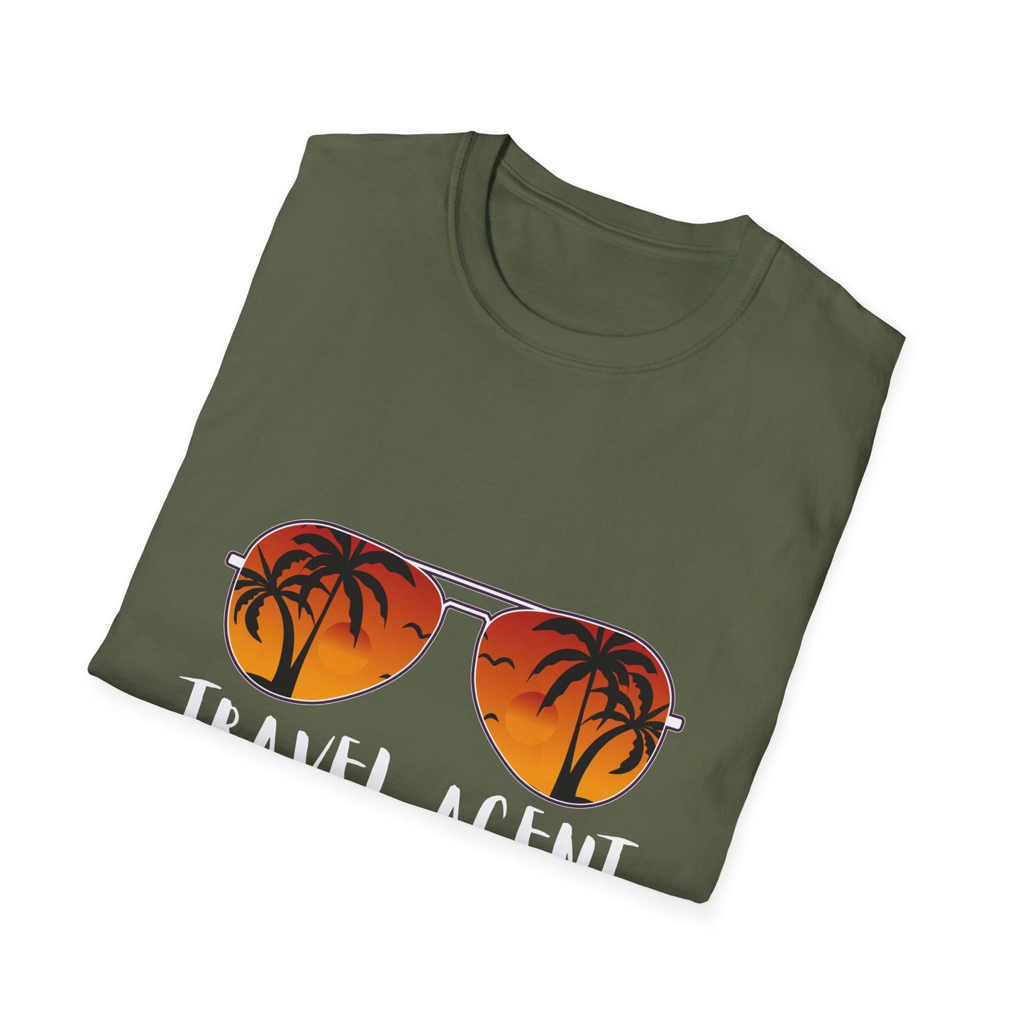Travel Agent T-Shirt — "Off Duty - Travel Agent" Graphic Tee