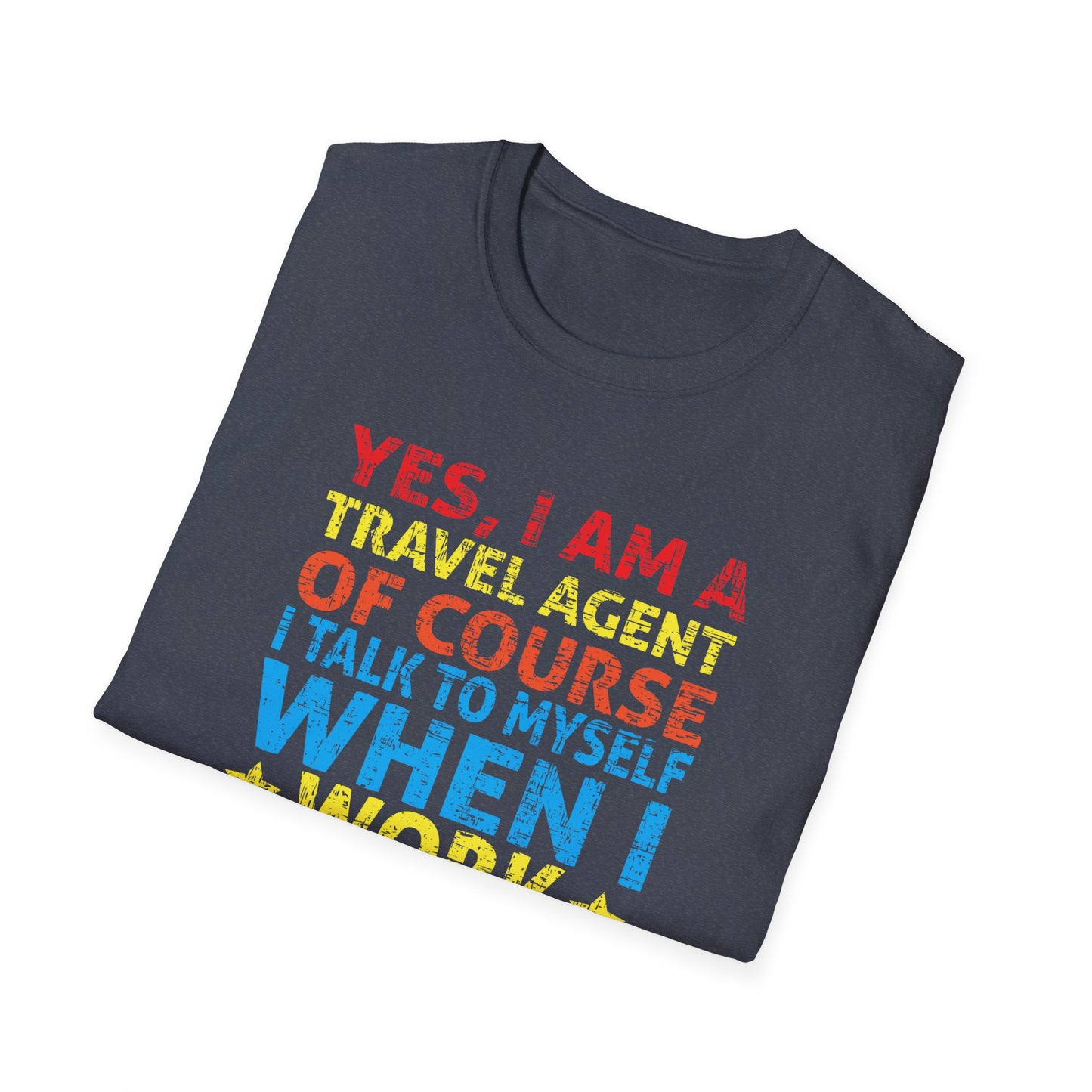 Travel Agent T-Shirt — "Expert Advice - Travel Agent" Graphic Tee