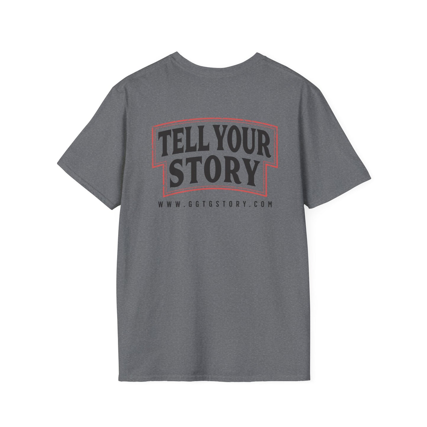 Unisex Inspirational T-Shirt - 'Give God the Glory' & 'Tell Your Story'