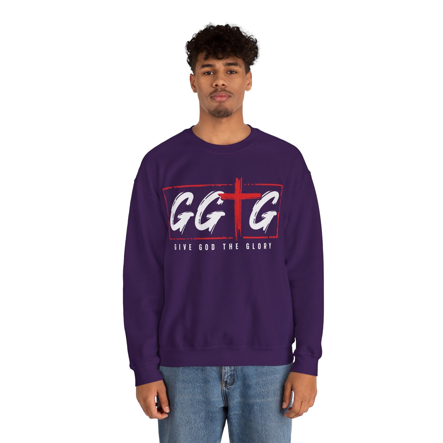 Inspiring Unisex Crewneck Sweatshirt - "Tell Your Story" Design