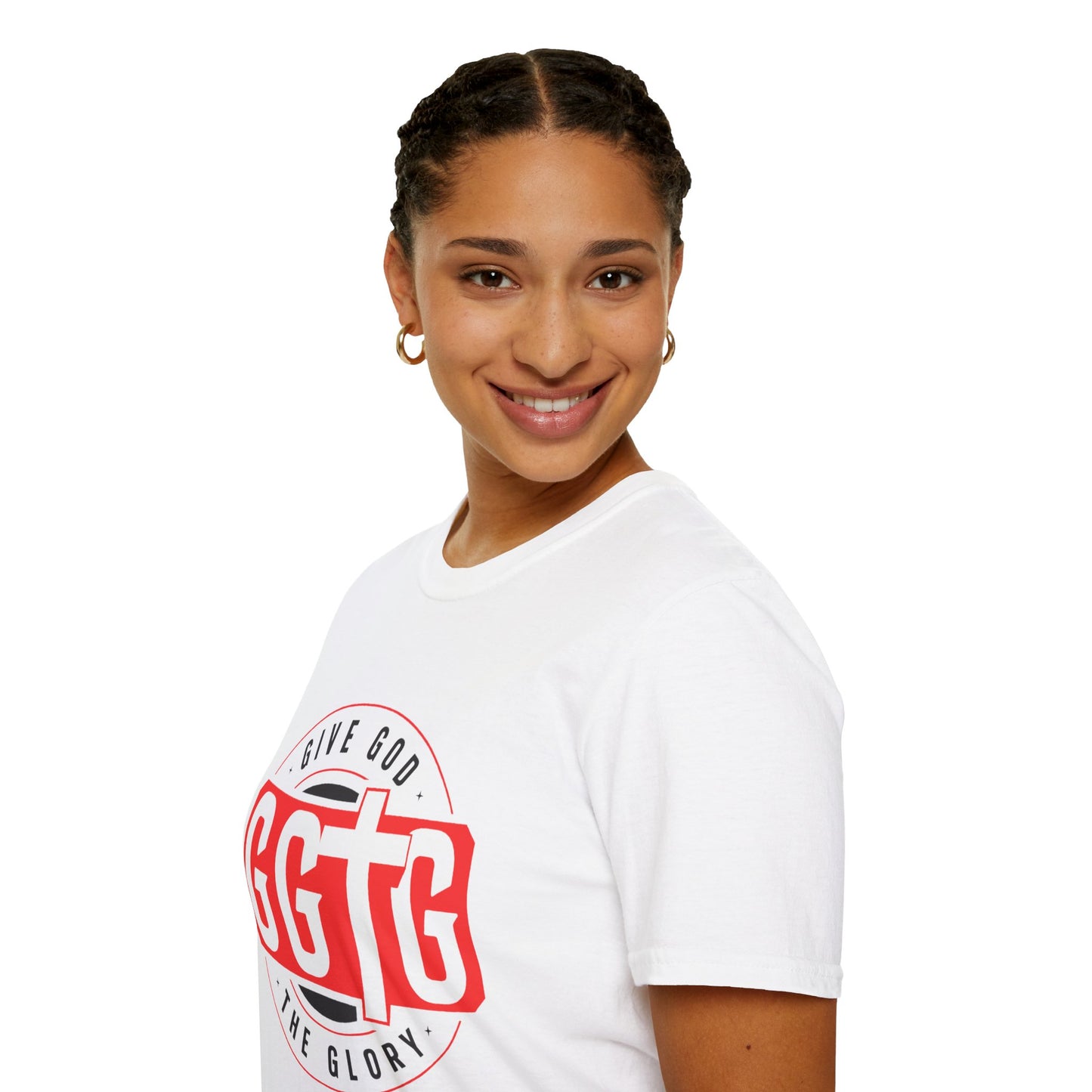 Inspirational Unisex T-Shirt - "Give God The Glory" & "Tell Your Story"