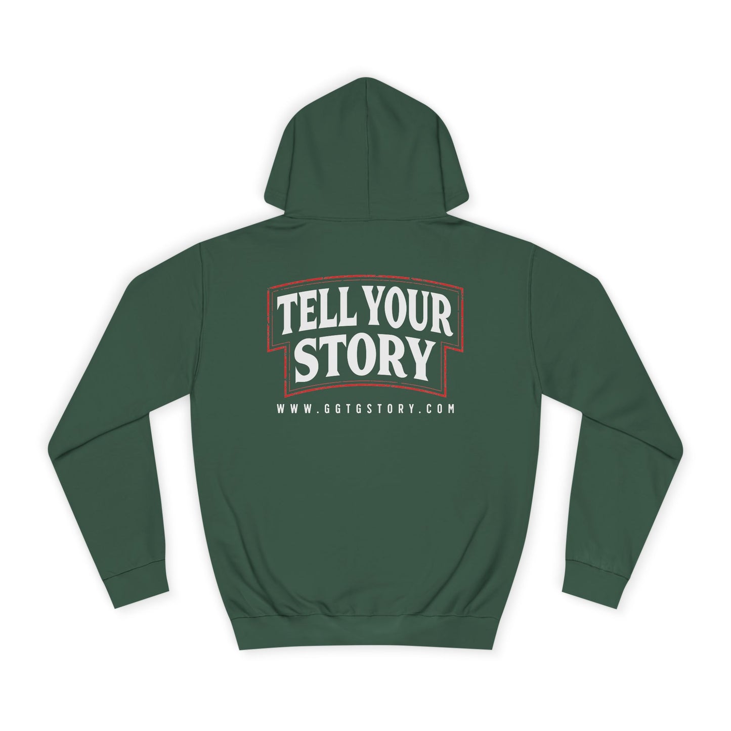 Unisex College Hoodie - Give God the Glory