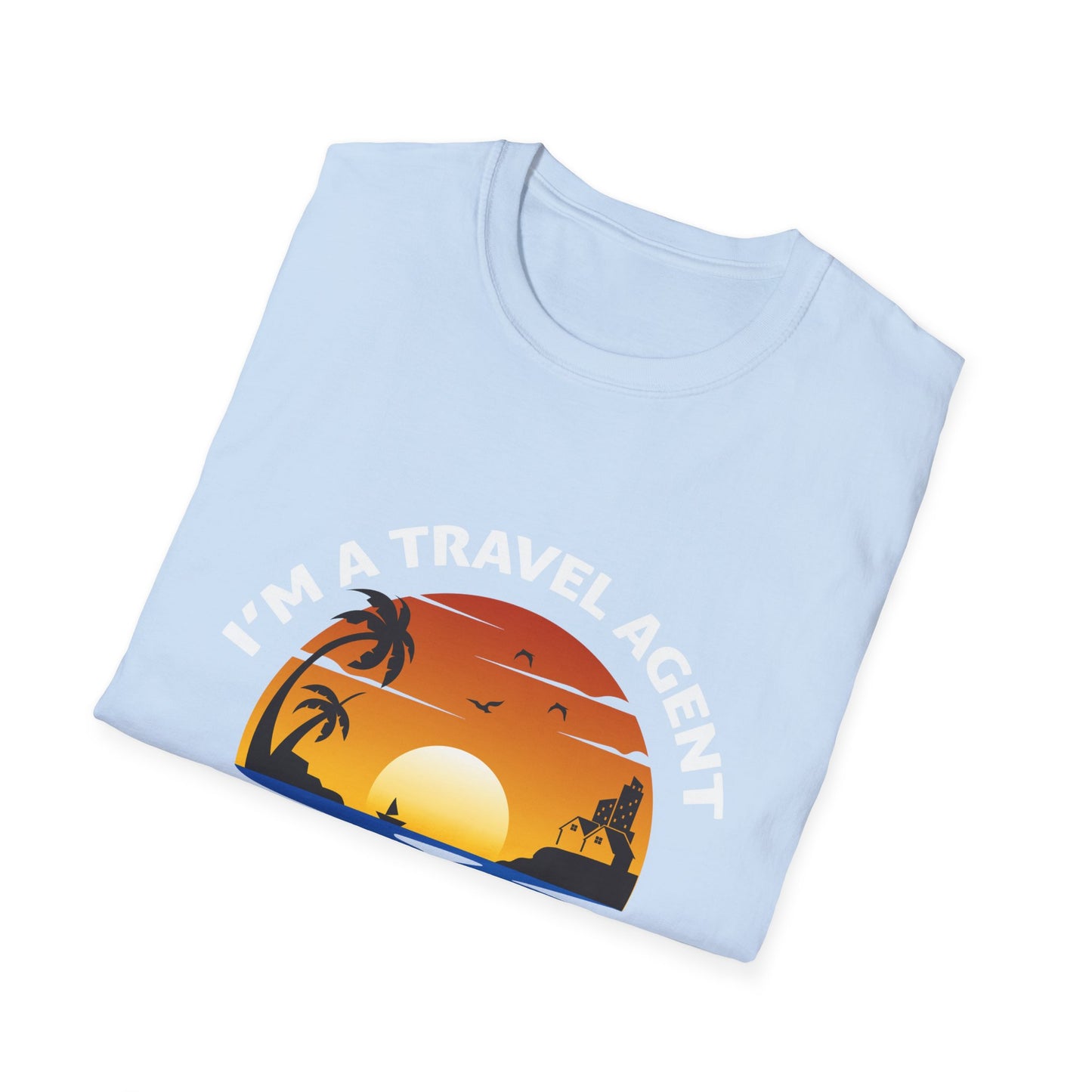 Travel Agent T-Shirt — "Super Power - Travel Agent" Graphic Tee