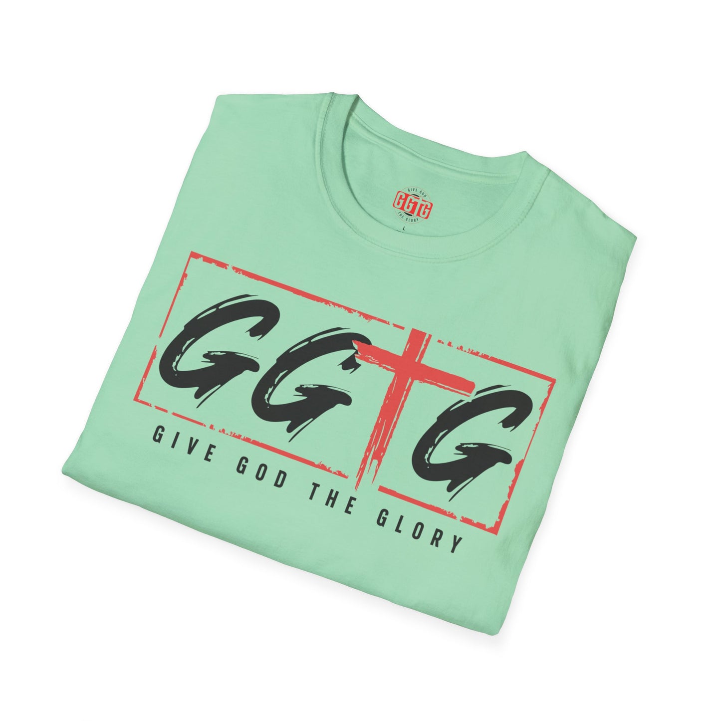 Unisex Inspirational T-Shirt - 'Give God the Glory' & 'Tell Your Story'