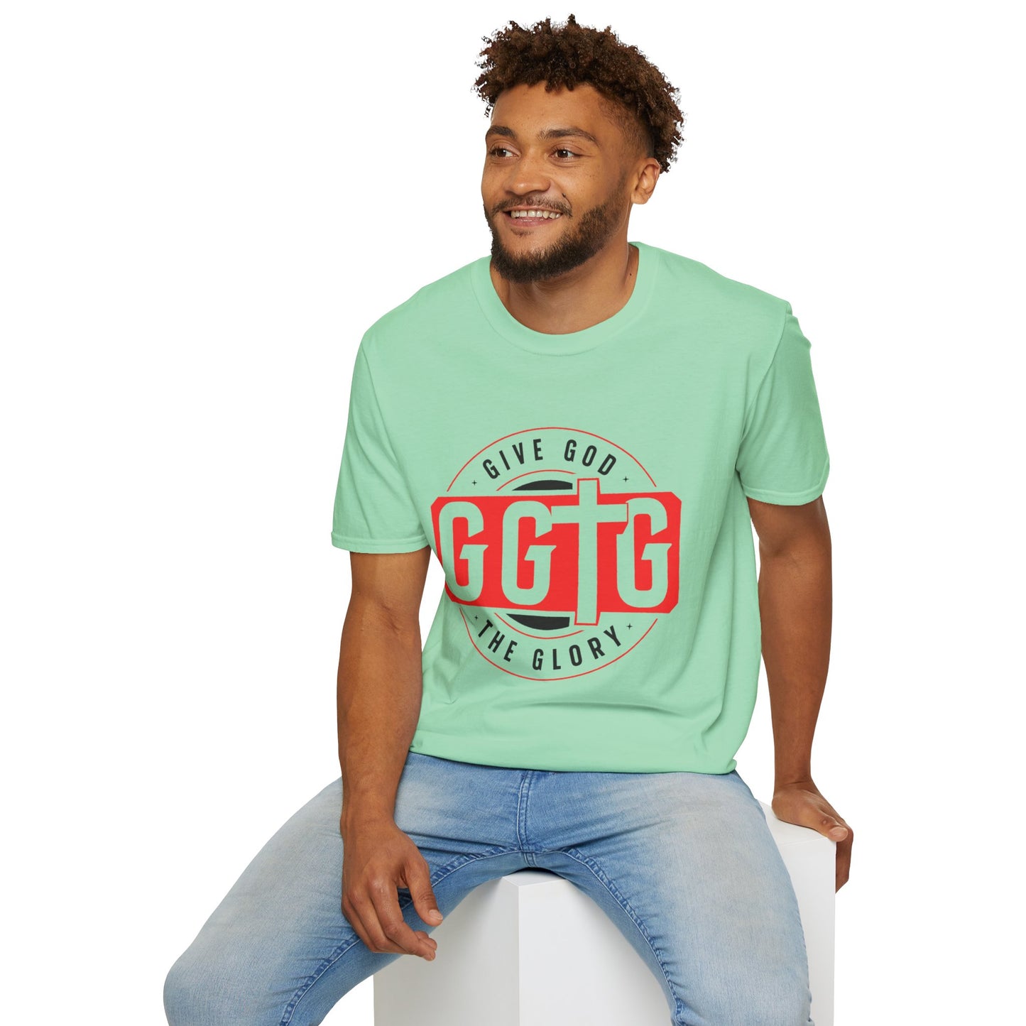 Inspirational Unisex T-Shirt - "Give God The Glory" & "Tell Your Story"