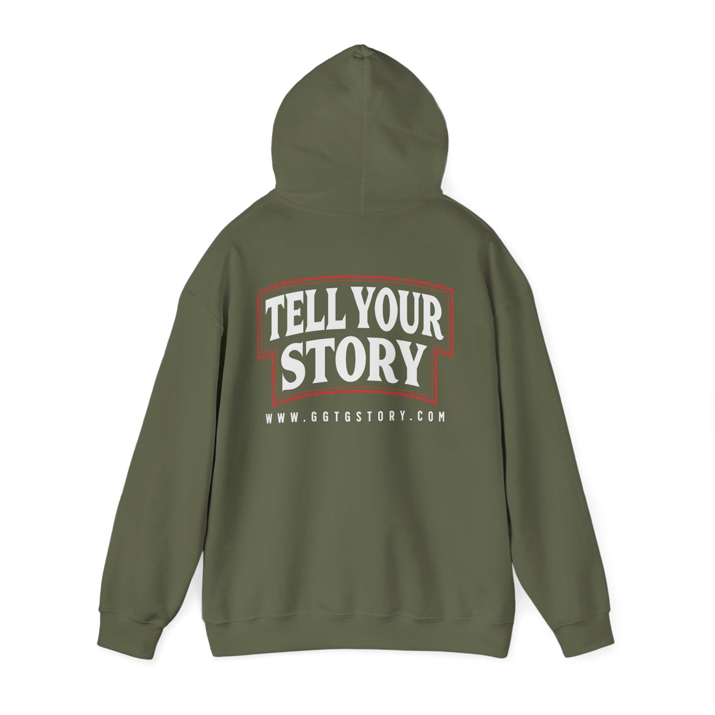 Give God the Glory Unisex Hooded Sweatshirt - Inspirational Comfort Wear