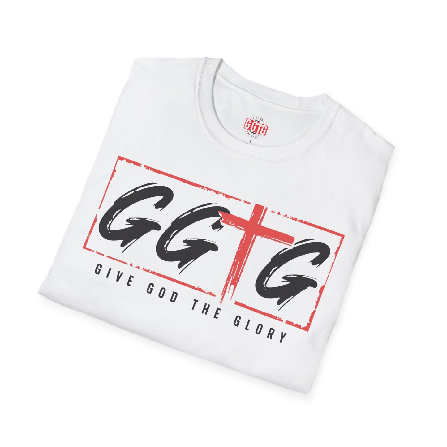 Unisex Inspirational T-Shirt - 'Give God the Glory' & 'Tell Your Story'