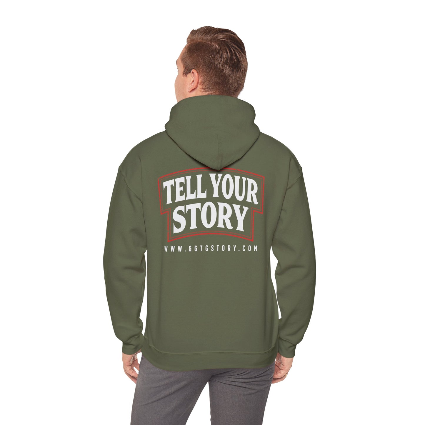 Give God the Glory Unisex Hooded Sweatshirt - Inspirational Comfort Wear