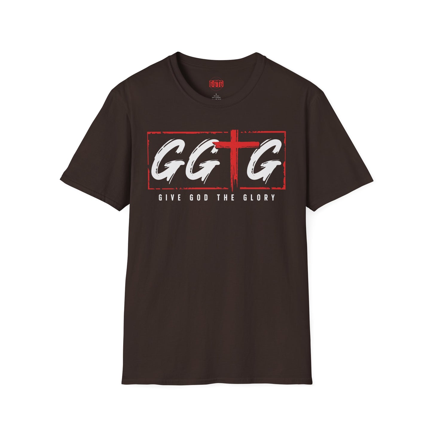 Unisex Softstyle T-Shirt  Inspirational - "Give God the Glory" & "Tell Your Story"