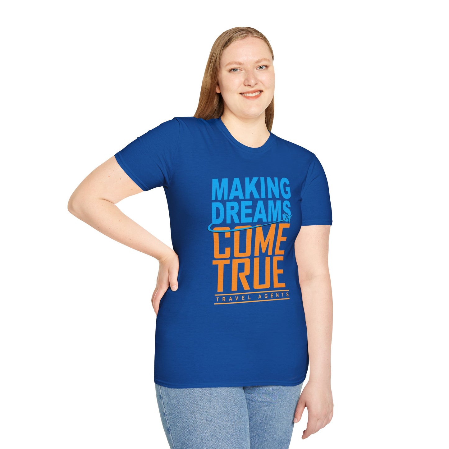 Travel Agent T-Shirt — "MakingDreams Travel Agent" Graphic Tee